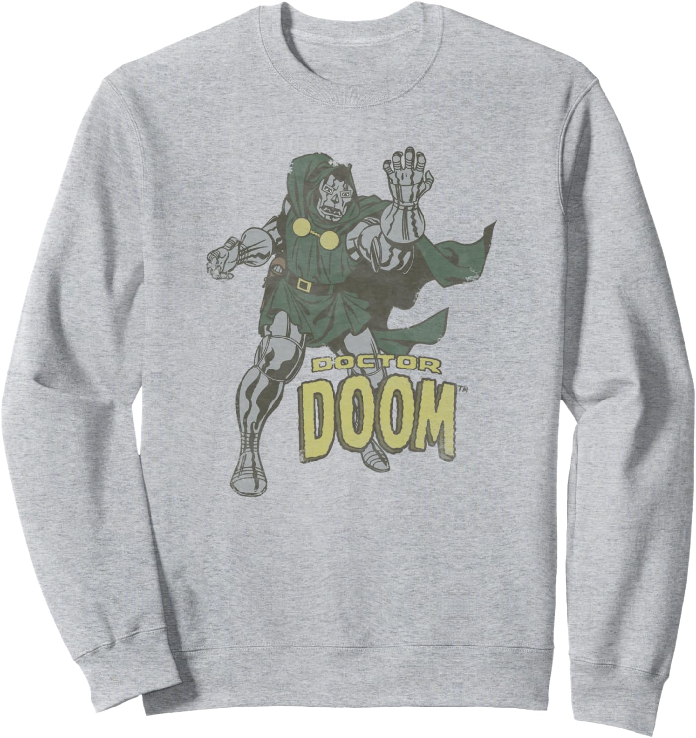 Marvel Fantastic Four Doctor Doom Vintage Portrait Sweatshirt