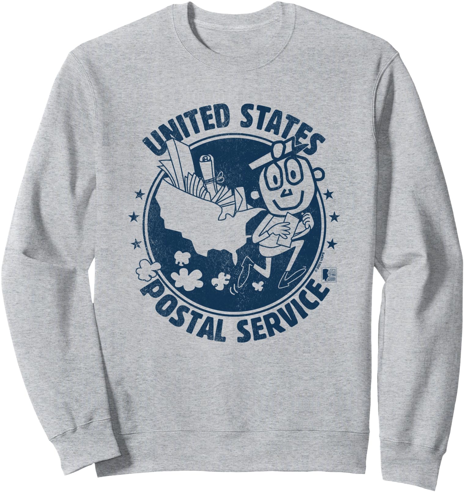 USPS Mr Zip US Postal Service Sweatshirt