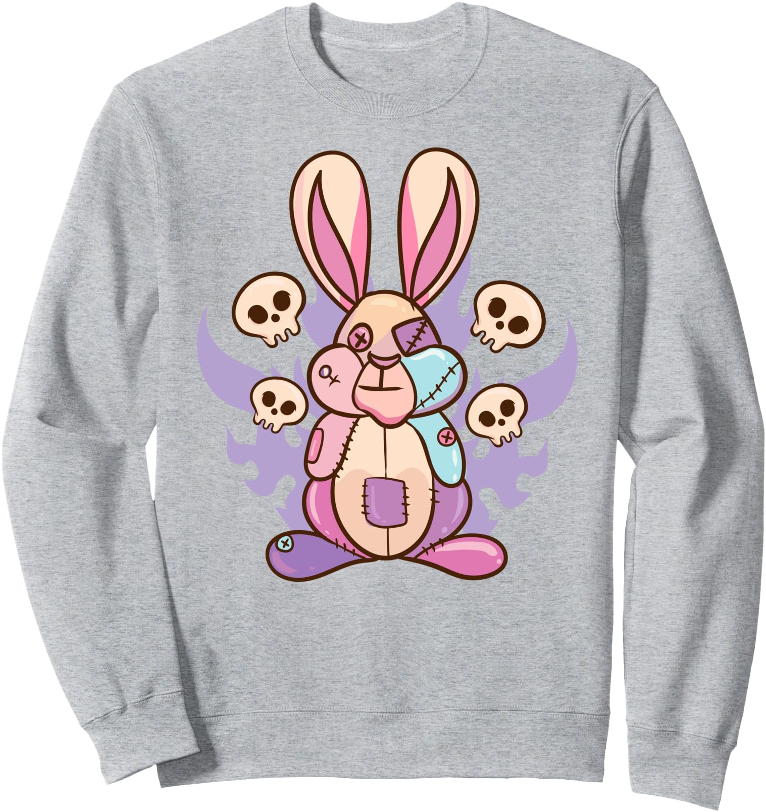 Rabbit Bunny - Cute Pastel Goth Kawaii Anime Japanese Sweatshirt