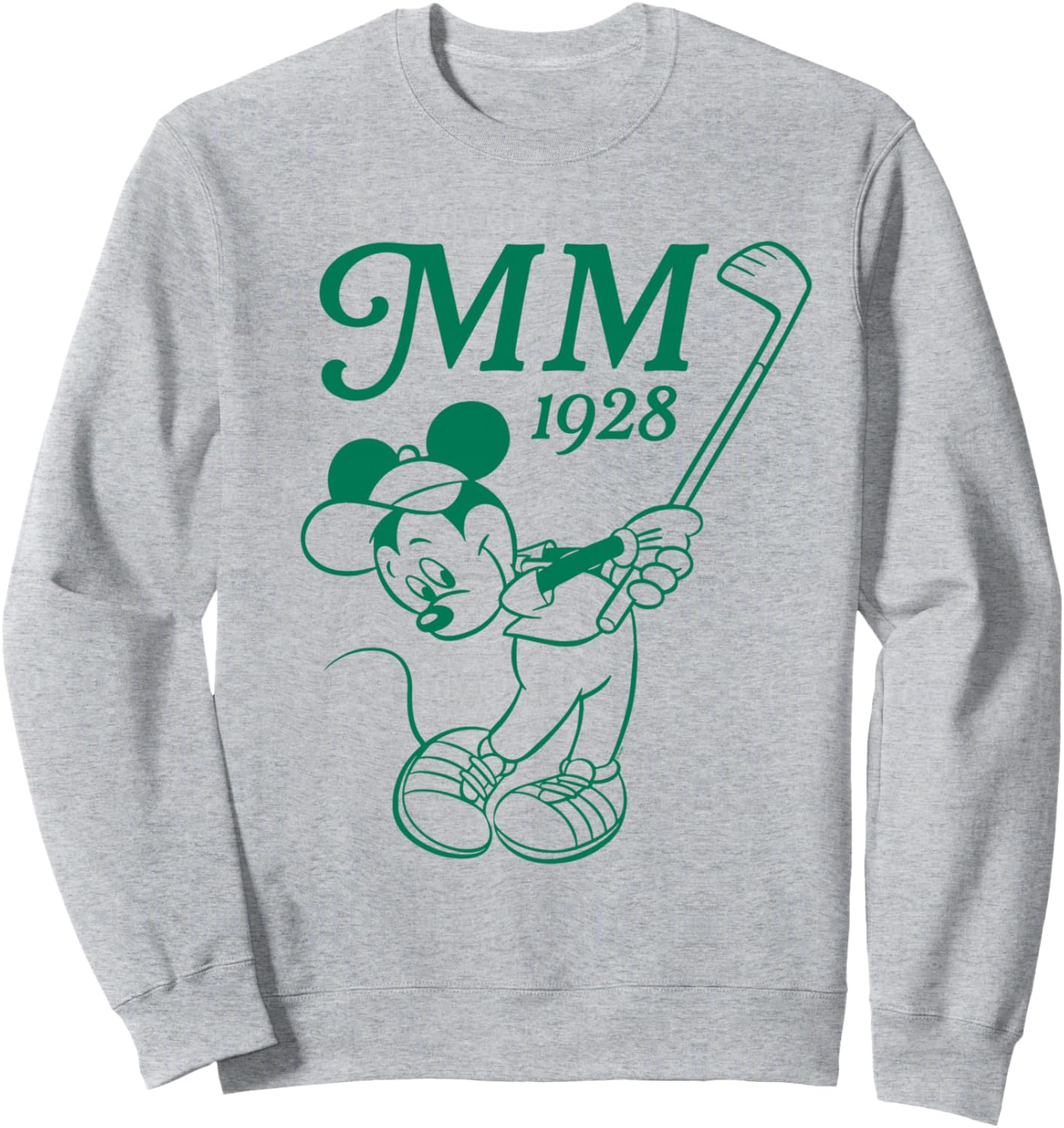 Disney Mickey Mouse Golf MM 1928 Golfing Sweatshirt
