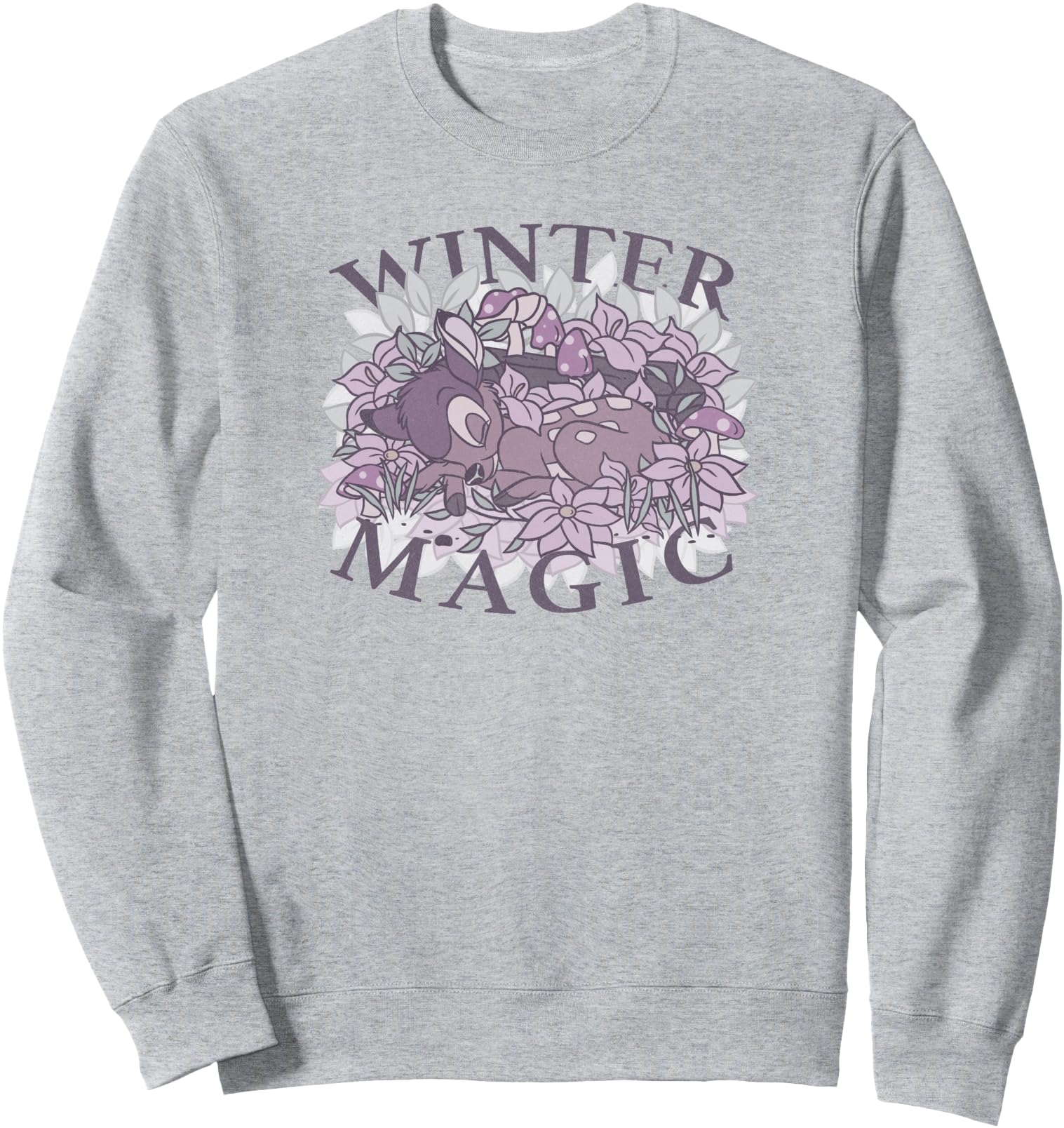 Disney Bambi Christmas Floral Winter Magic Sweatshirt
