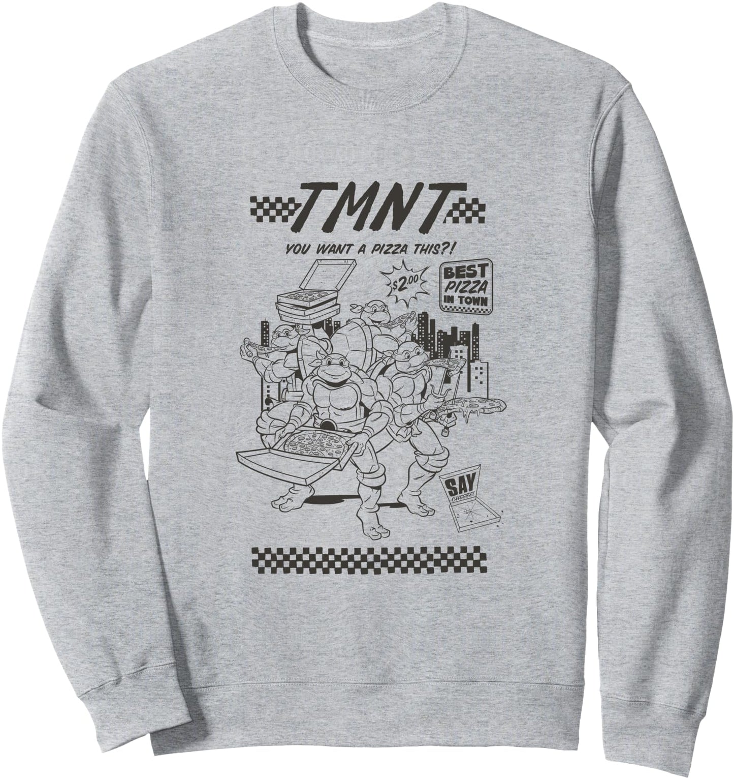 Teenage Mutant Ninja Turtles You Want A Pizza This Sweatshirt