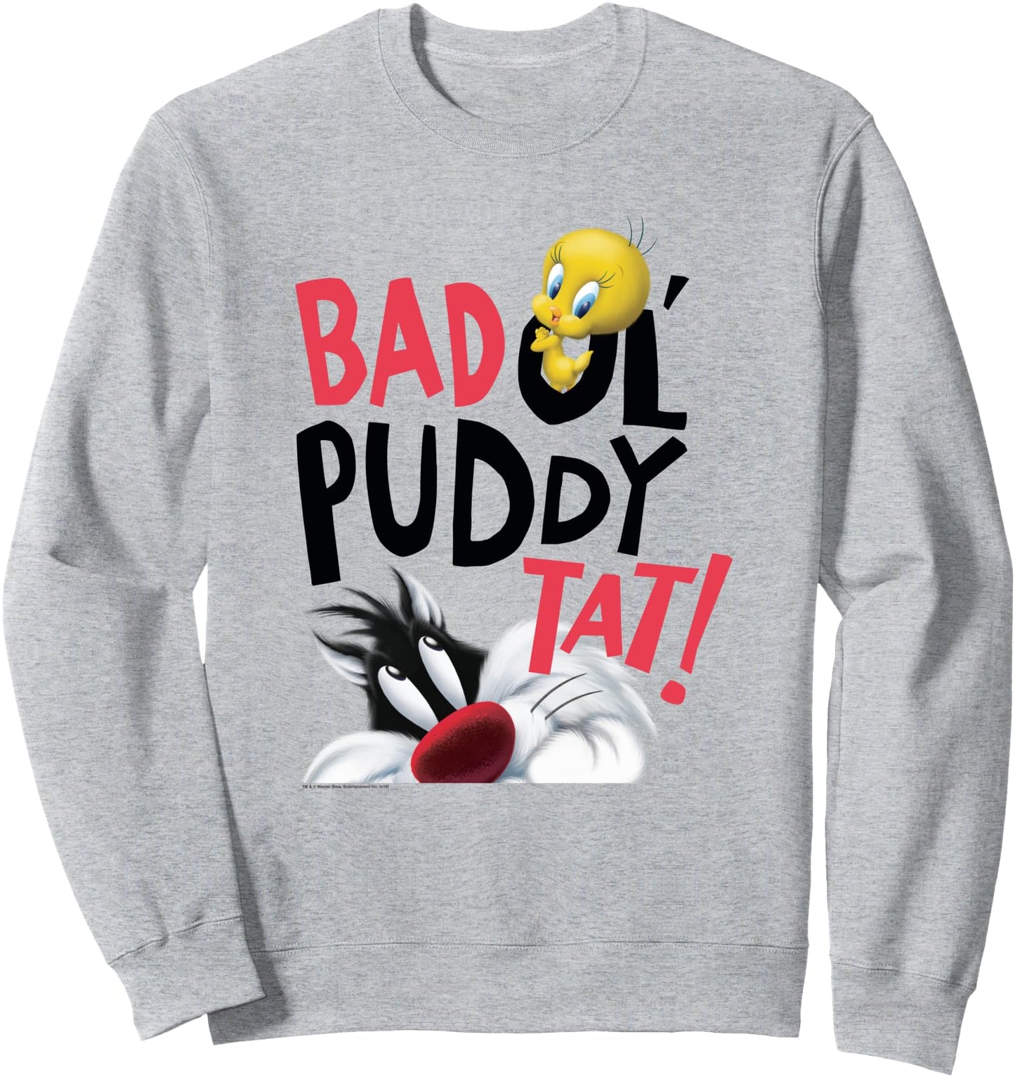 Looney Tunes Sylvester and Tweety Bad ol' Puddy Sweatshirt