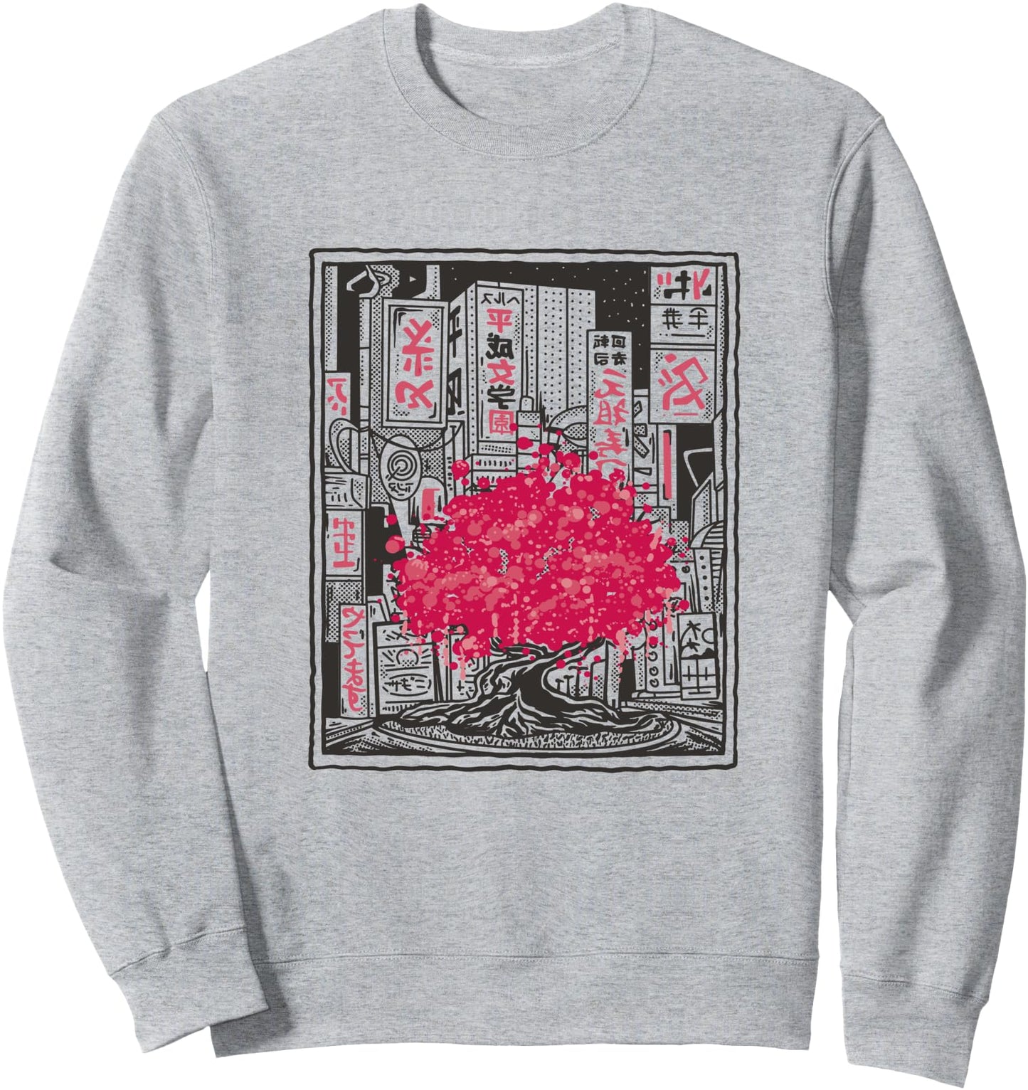 Sakura Retro Japanese Streetwear Tokyo Sweatshirt