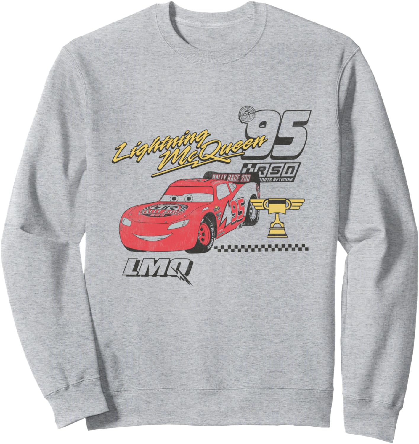 Disney Pixar Cars Lightning McQueen Rally Race 200 Sweatshirt