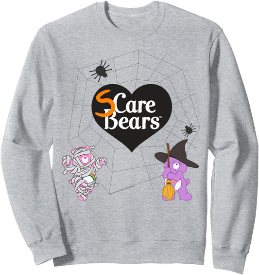 Care Bears Halloween SCare Bears Spider Web Mummy Witch Sweatshirt
