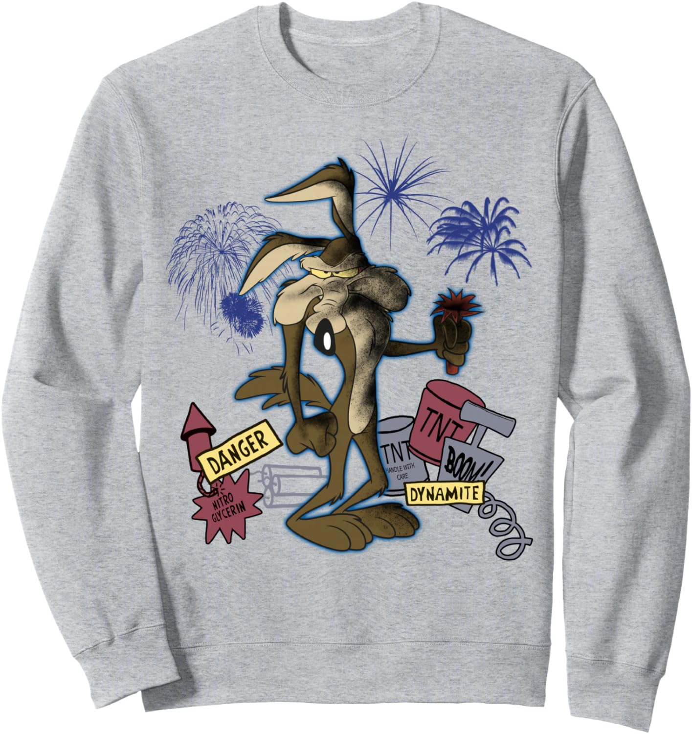 Looney Tunes Wile E. Coyote TNT Portrait Sweatshirt
