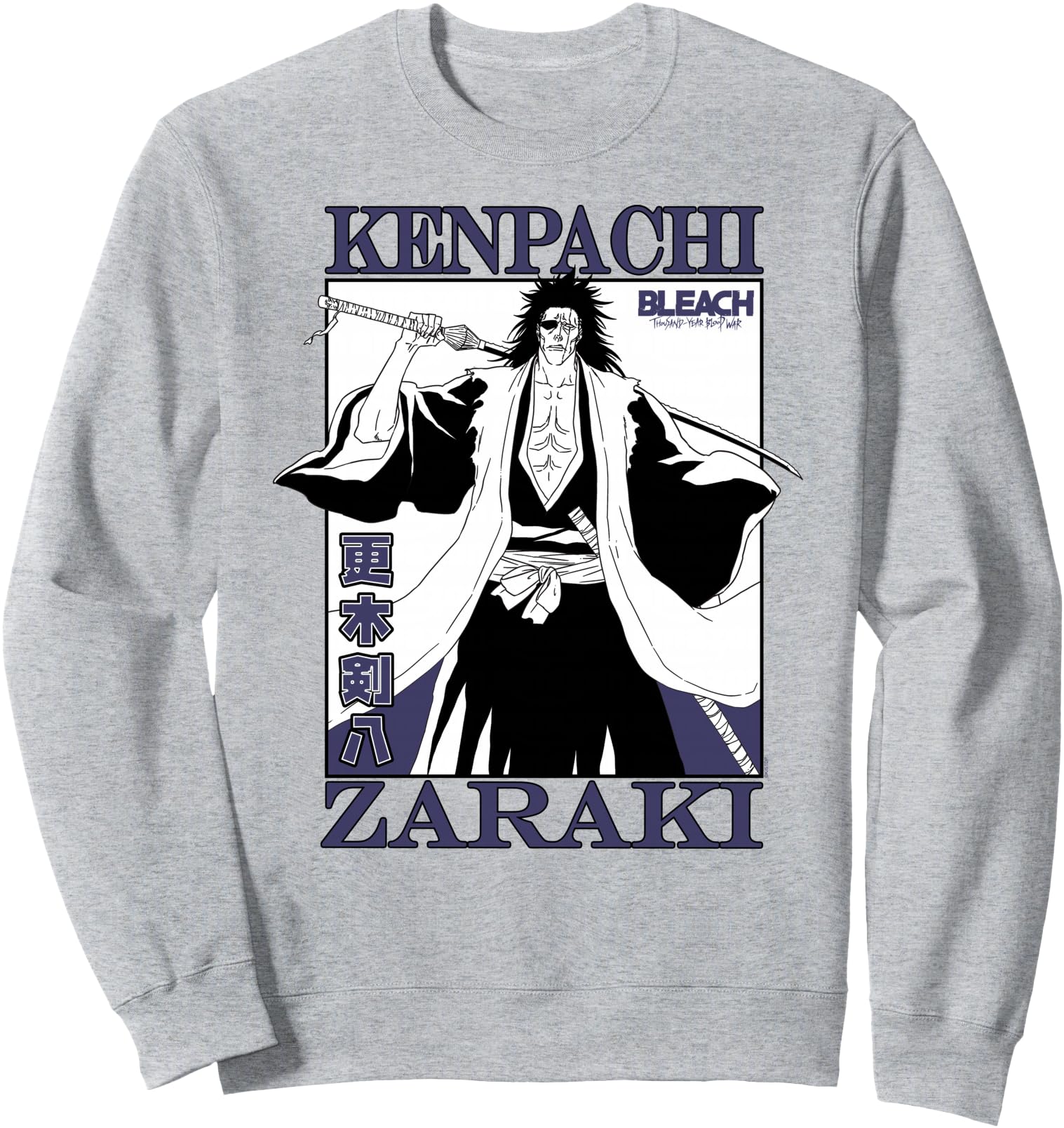 BLEACH: Thousand Year Blood War Kenpachi Zaraki Anime Sweatshirt