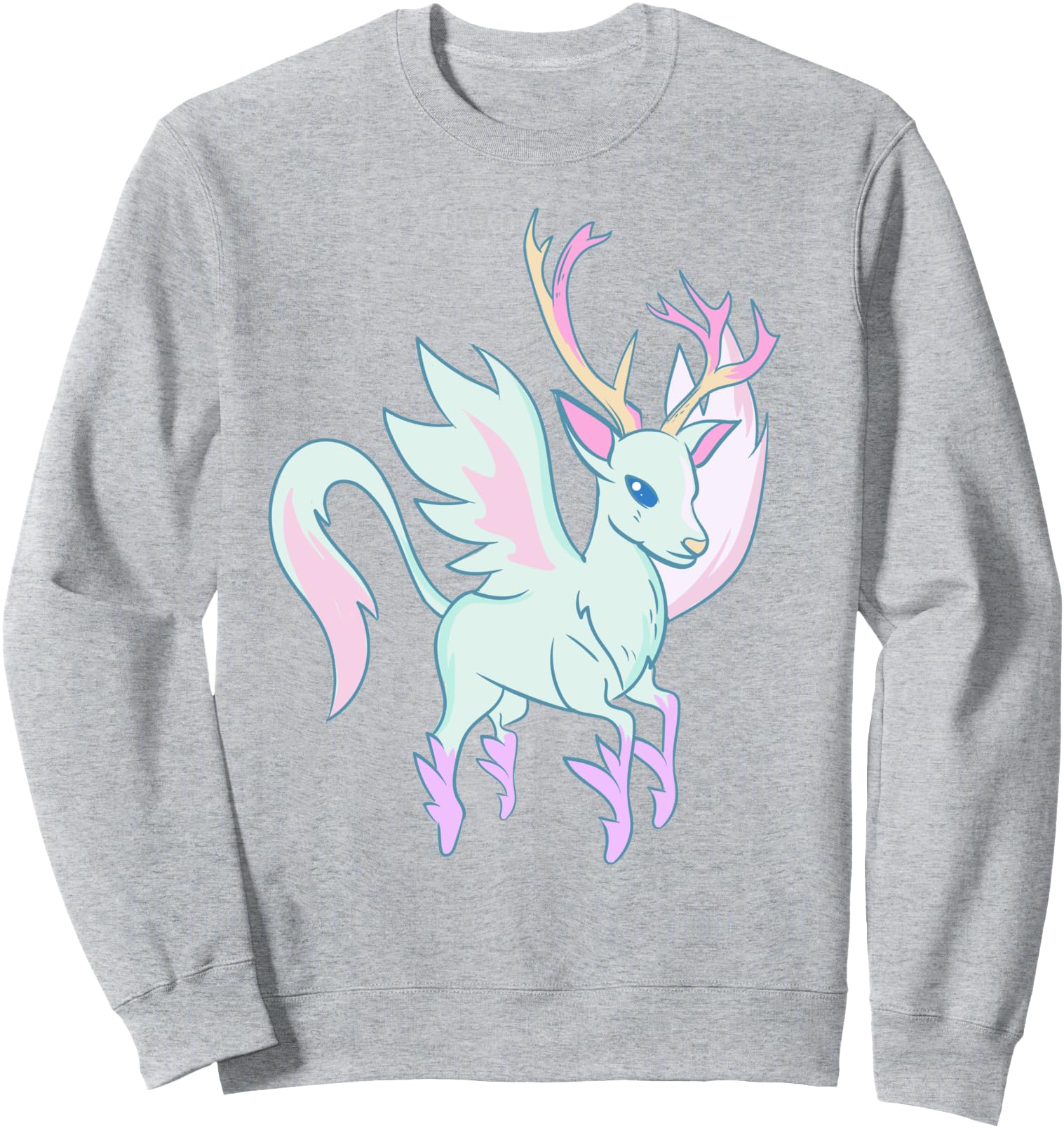 Deer Dragon - Cute Kawaii Anime - Aesthetic Japanese Sweatshirt
