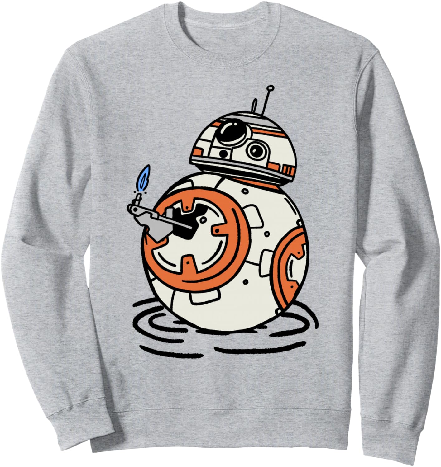 Star Wars The Rise of Skywalker BB-8 Lighter Doodle Sweatshirt