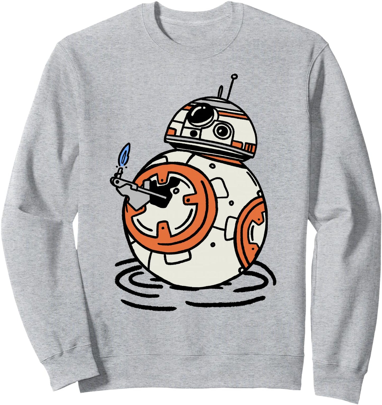 Star Wars The Rise of Skywalker BB-8 Lighter Doodle Sweatshirt
