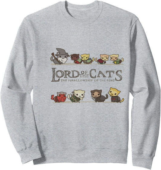 Cat - Lord of The Cats - Funny Kitten Sweatshirt