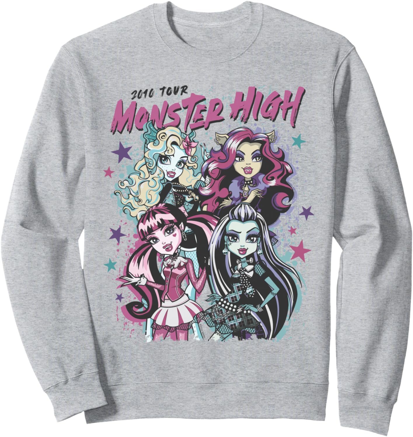 Graduates of Monster High - Draculaura Frankie Lagoona Clawdeen Sweatshirt