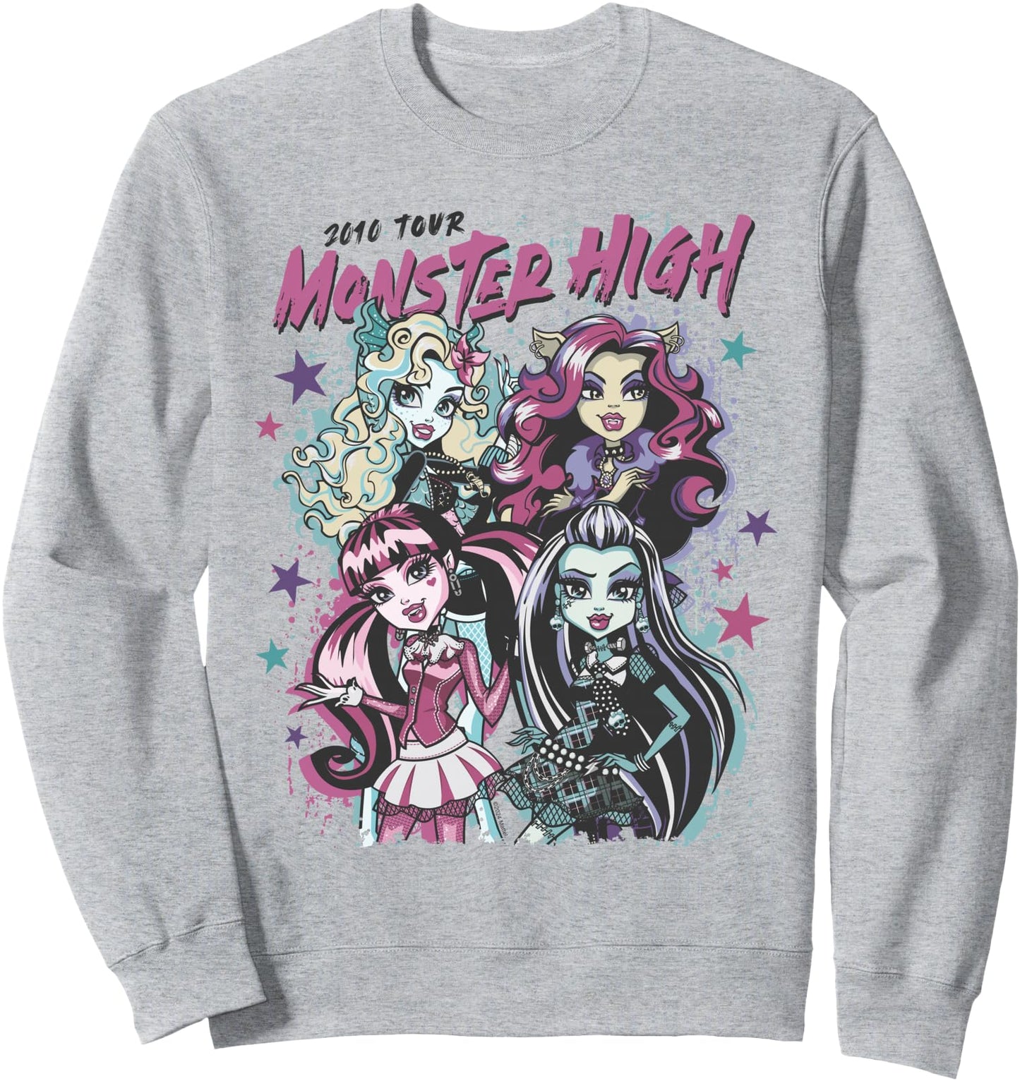 Graduates of Monster High - Draculaura Frankie Lagoona Clawdeen Sweatshirt
