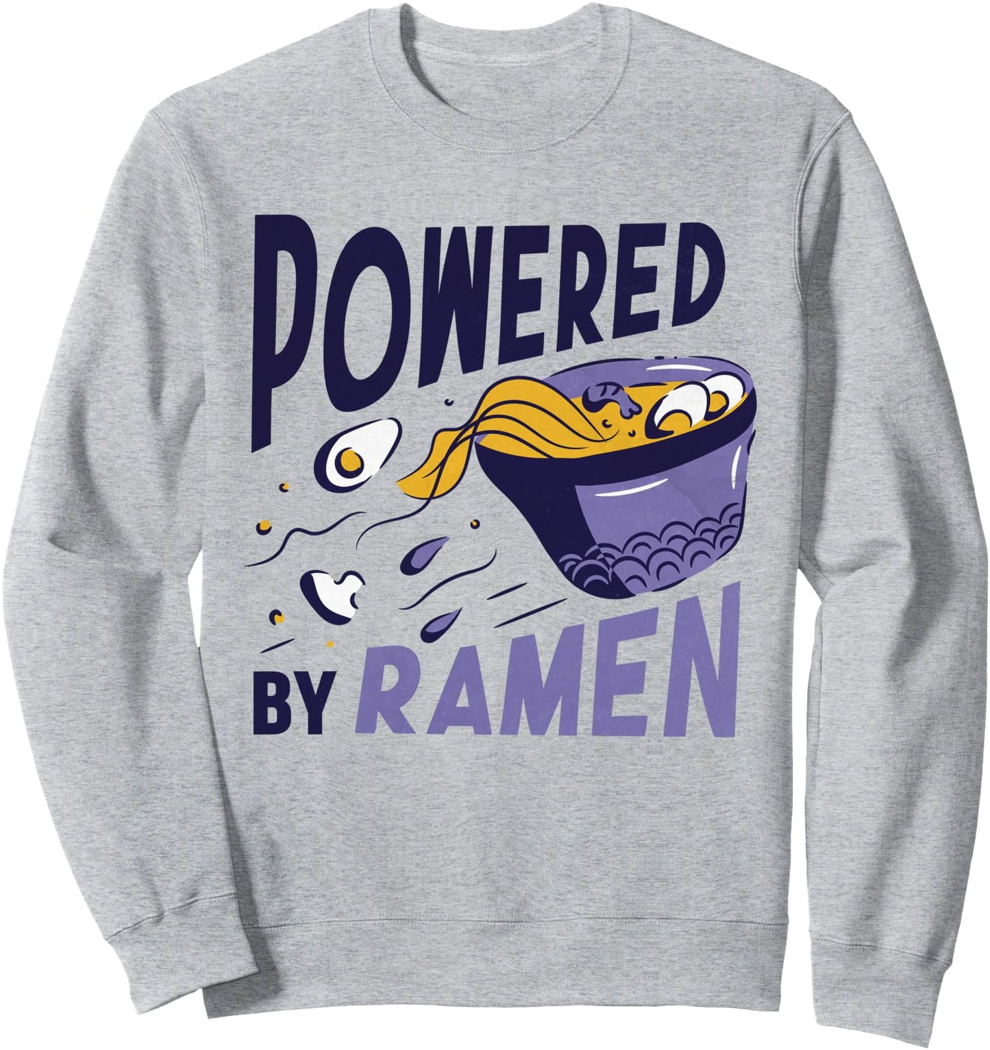 Powered By Ramen Japanese Anime Noodles Sweatshirt