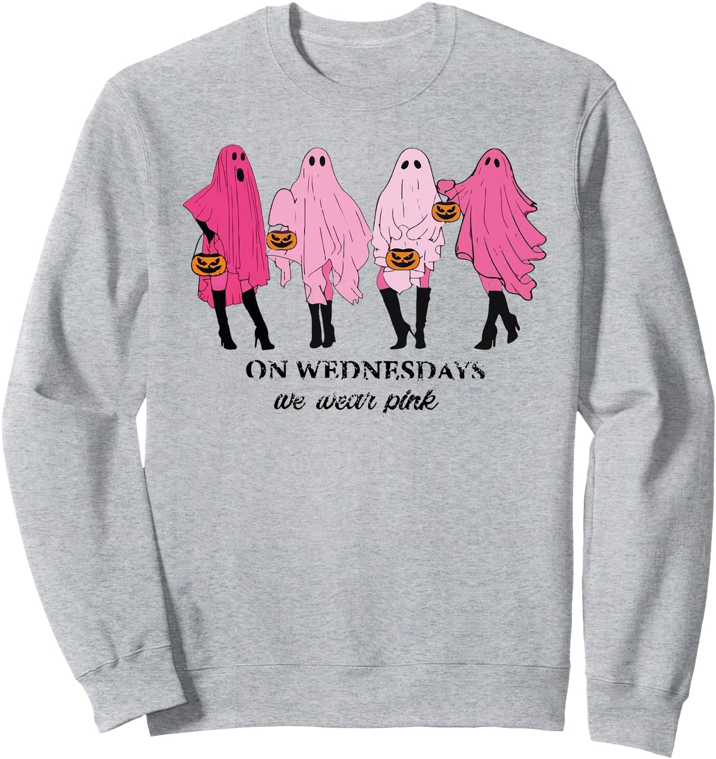 On Wednesday We Wear Pink -Ghost Dancing Sweatshirt