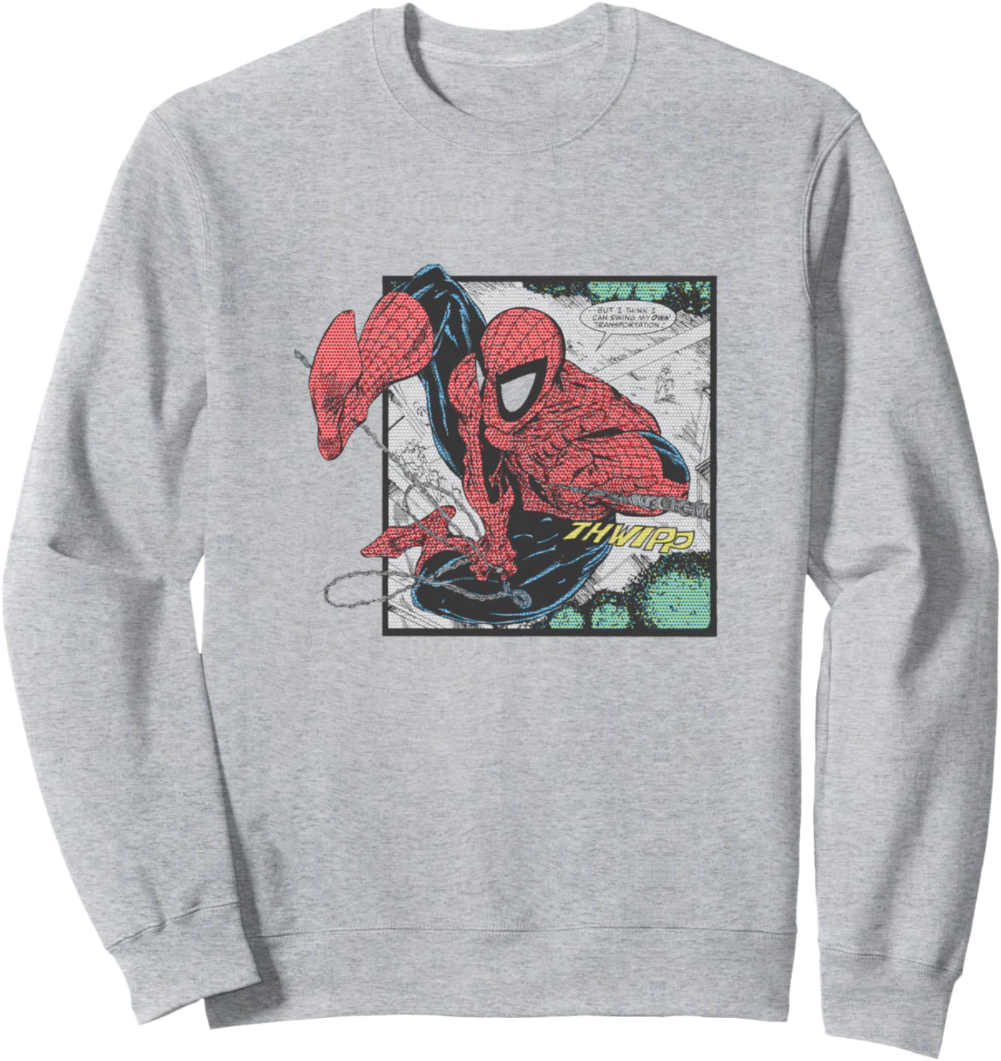 Marvel Comics Spider-Man Thwip Comic Retro Sweatshirt