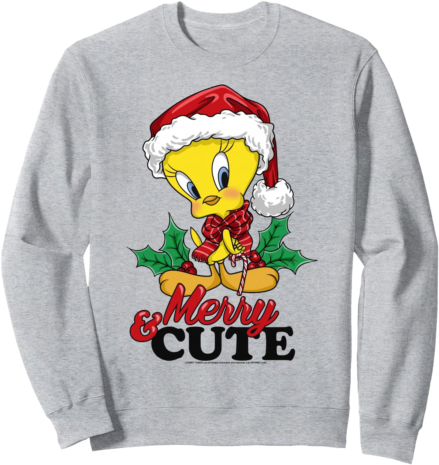 Looney Tunes Christmas Tweety Bird Merry & Cute Sweatshirt