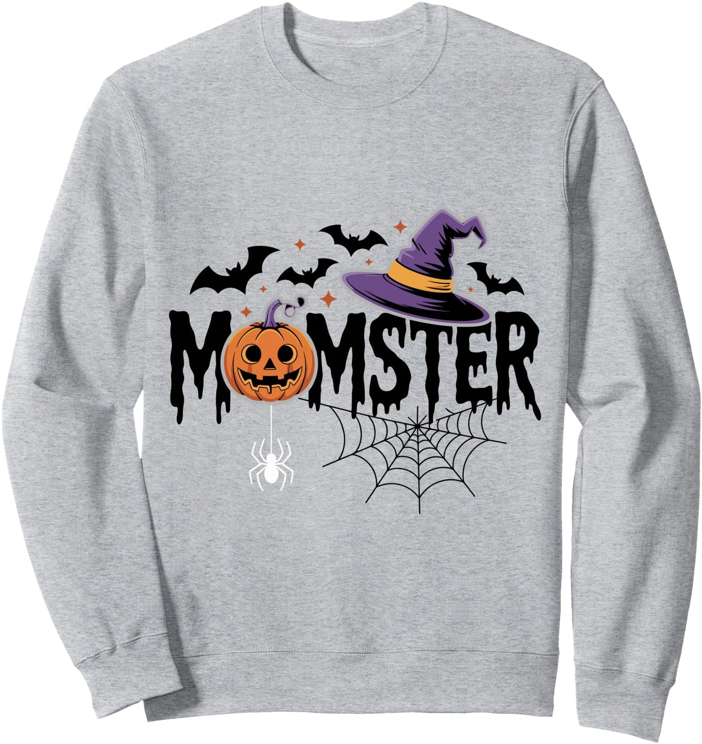 Momster Funny Halloween Mom Witch Sweatshirt