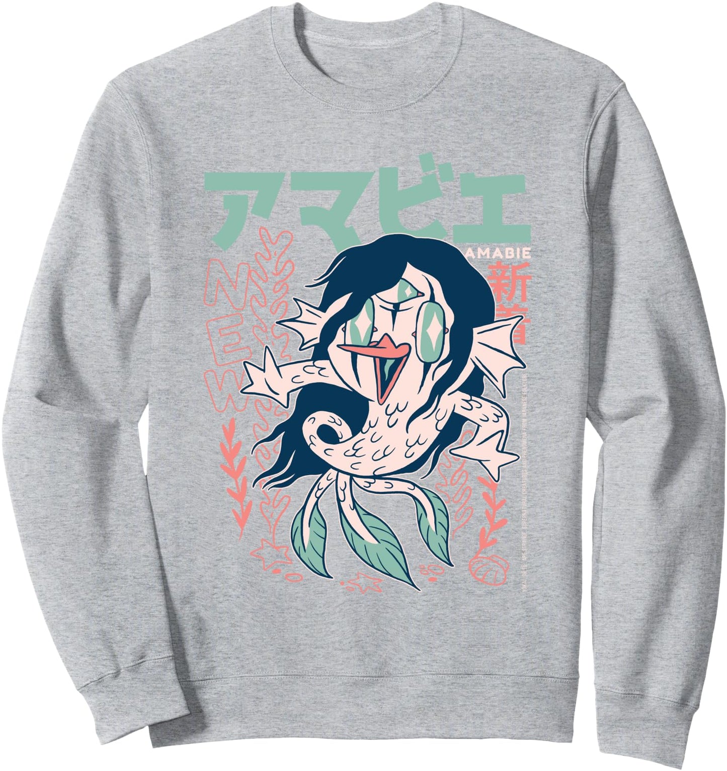 Amabie Japanese Yokai Sweatshirt