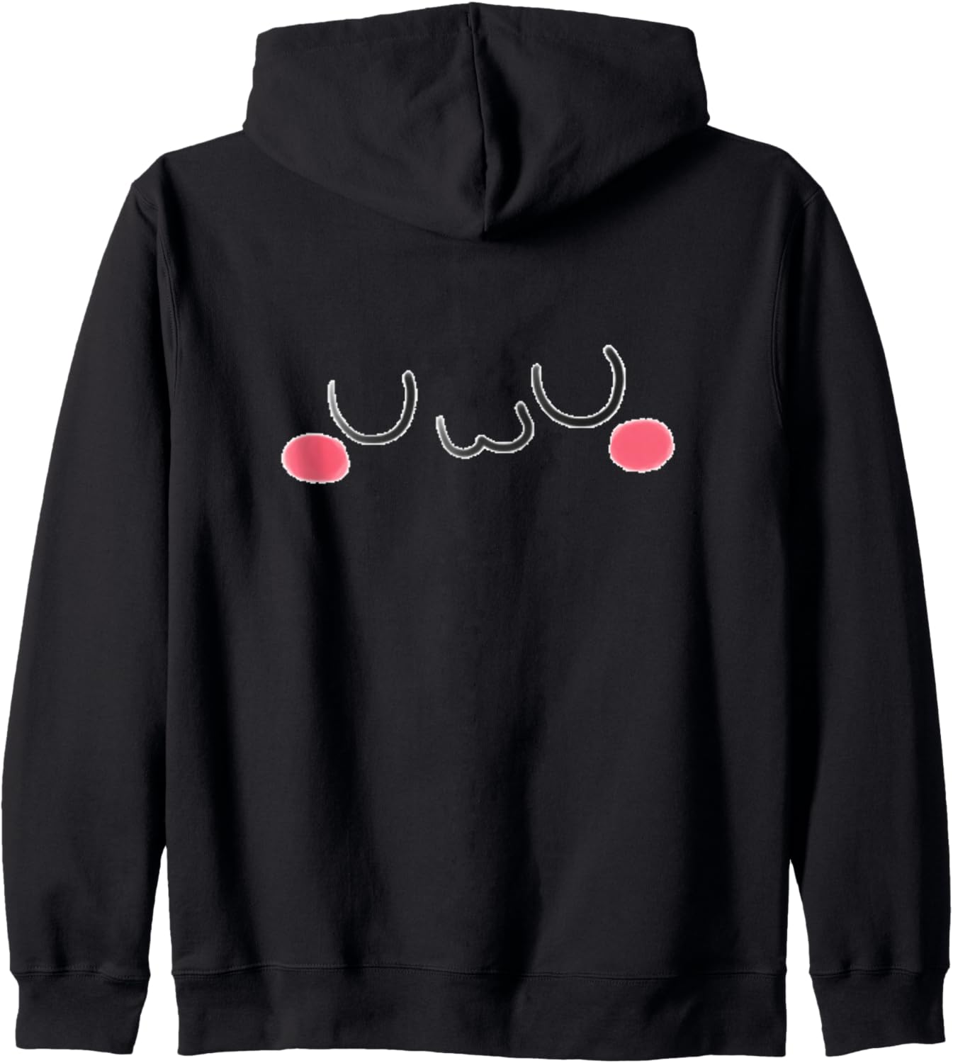 UwU - Cute Anime Zip Hoodie