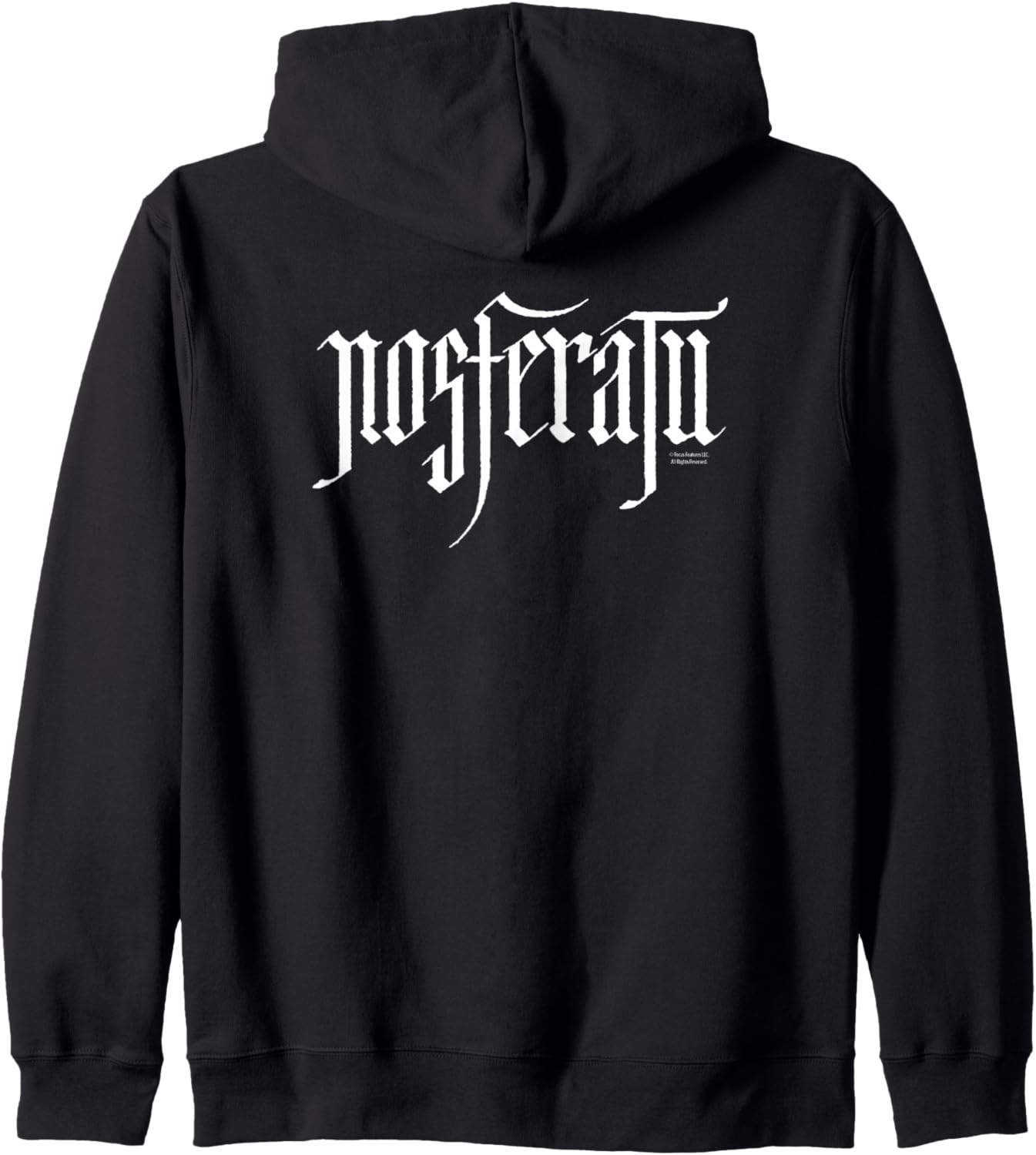 Nosferatu Logo White Hoodie