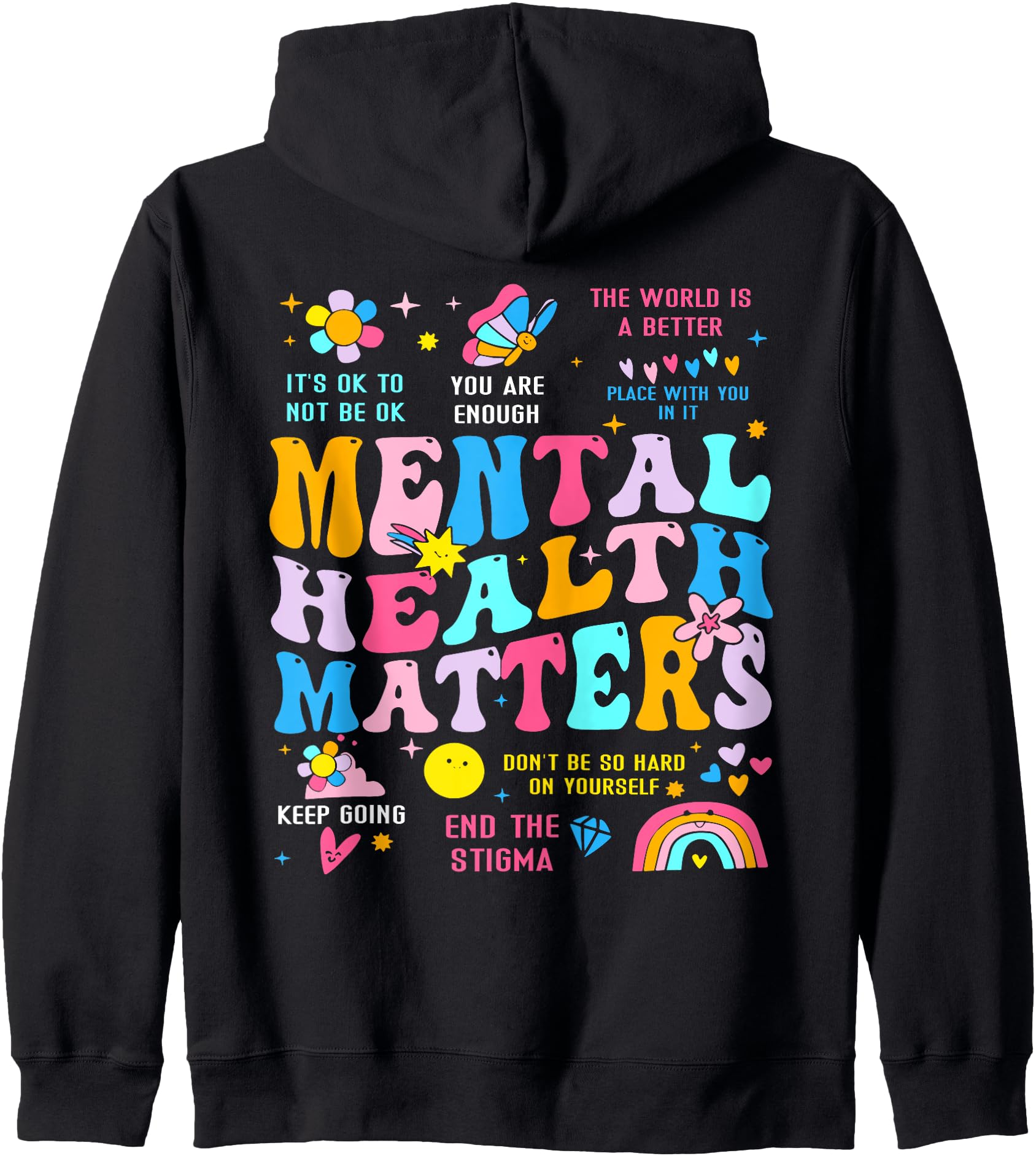 Mental Health Matters Zip Hoodie