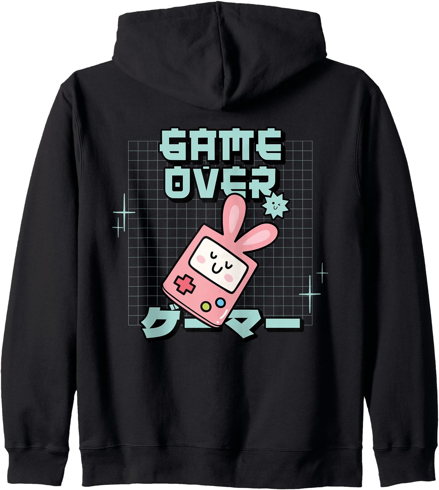 Game Over Cute Japanese Anime Kawaii Hoodie