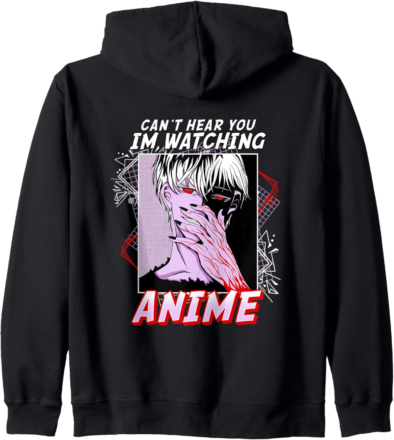 Can't Hear You I'm Watching Anime I Kawaii Anime Cosplay Hoodie