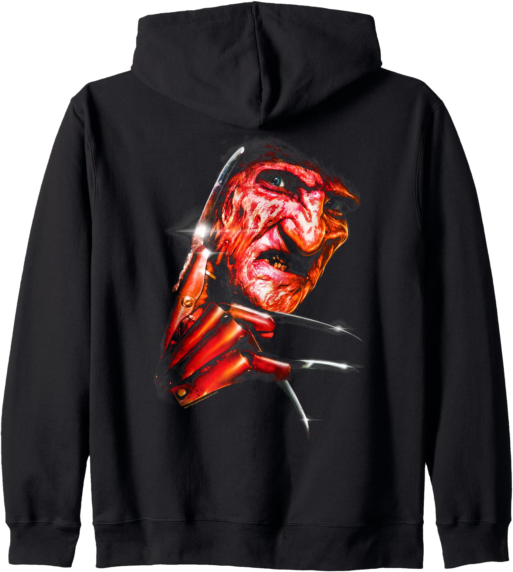 Nightmare on Elm Street Freddy's Face Zip Hoodie