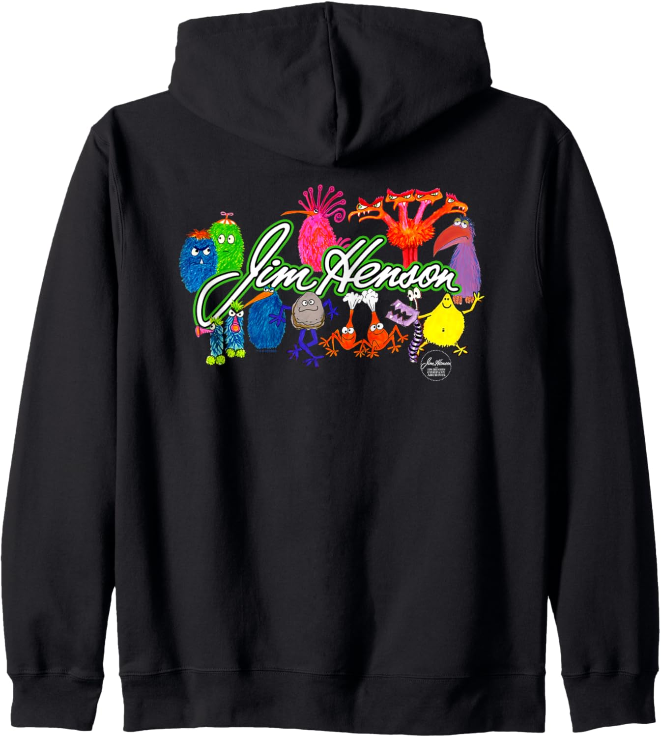 Jim Henson Sketch Collage Zip Hoodie