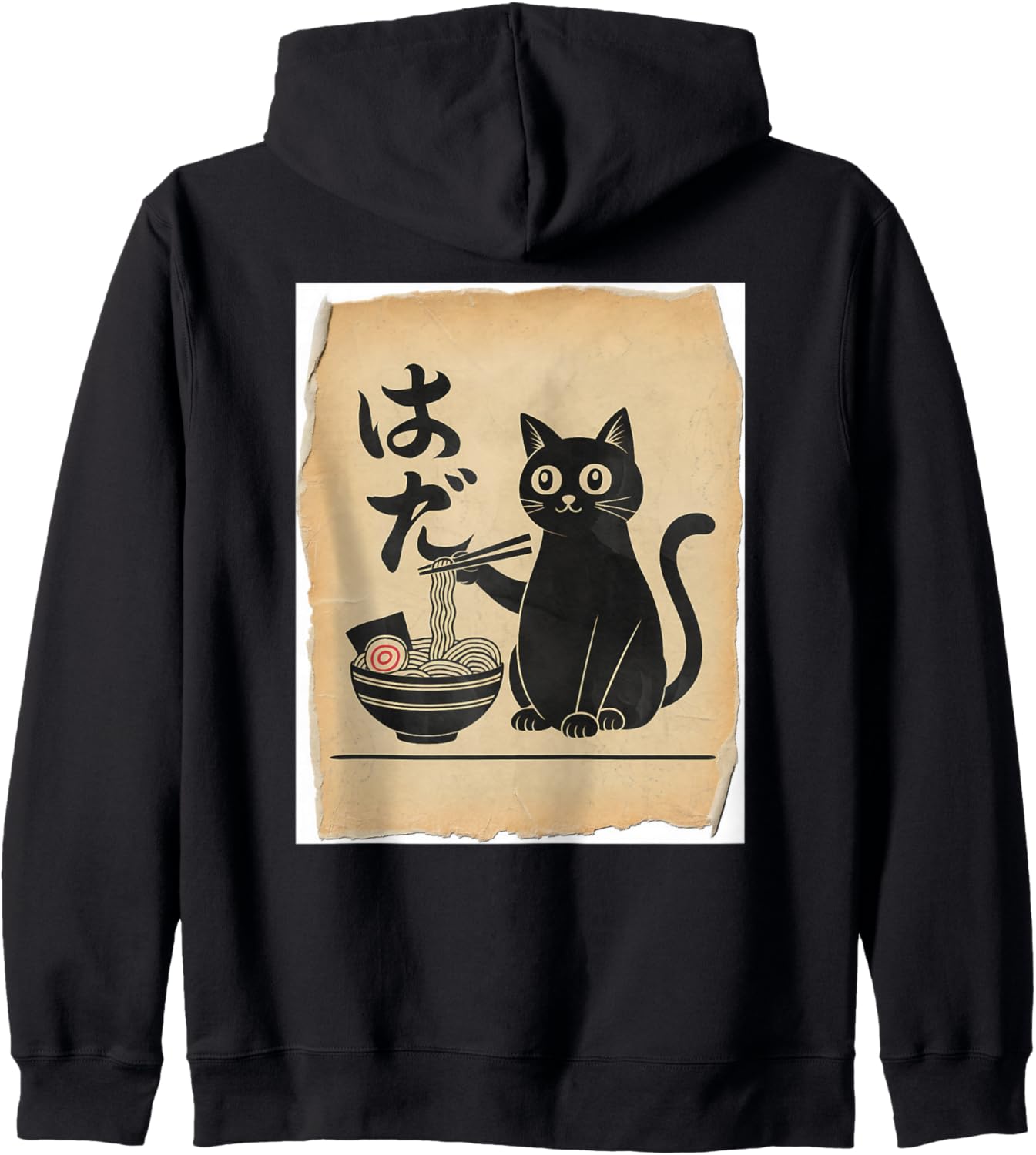 Kawaii Cat Ramen Lover Japanese Style Hoodie