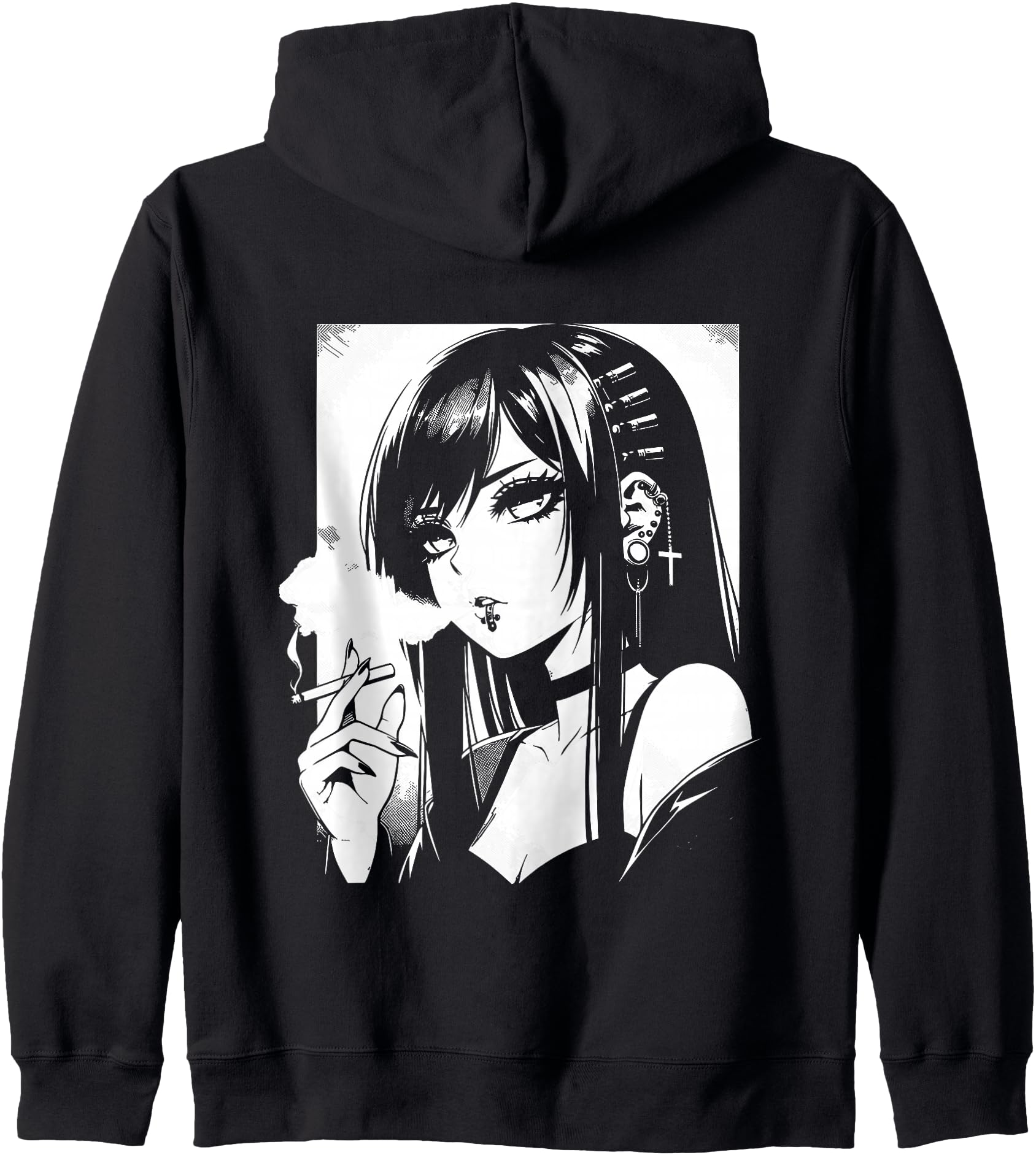 Anime Manga Otaku Japan Girl Japanese Zip Hoodie