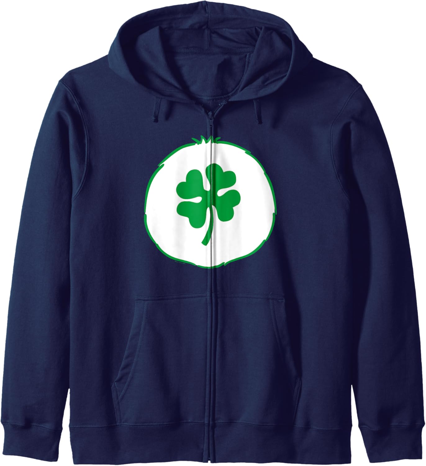 Care Bears Halloween Good Luck Bear Shamrock Belly Costume Zip Hoodie