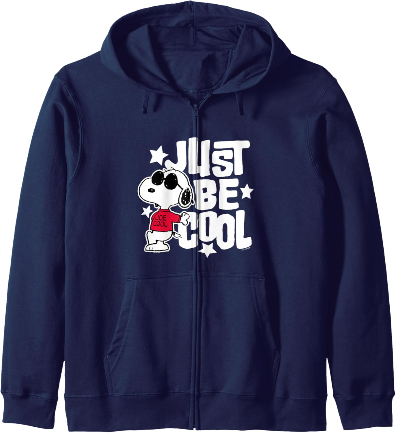 Snoopy Joe Cool Just Be Cool Design Zip Hoodie