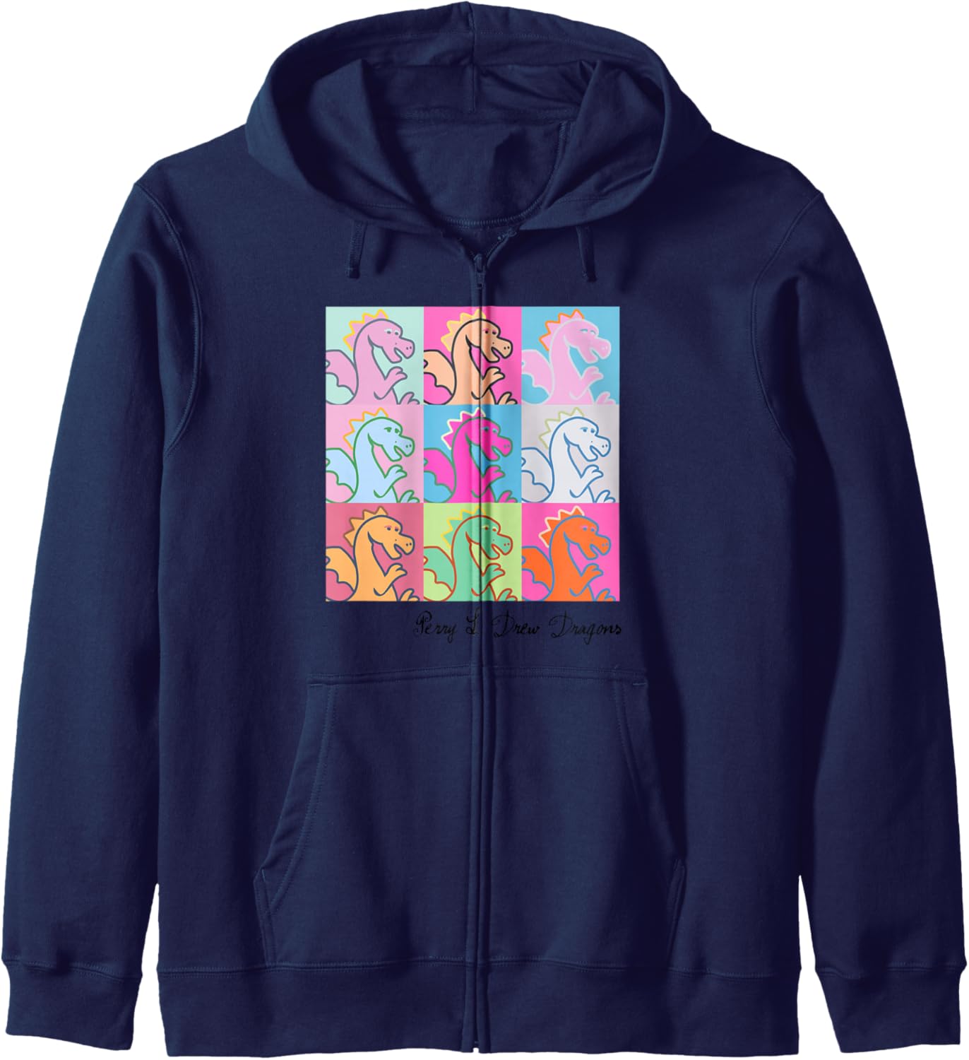 POP DRAGONS 2025 Zip Hoodie