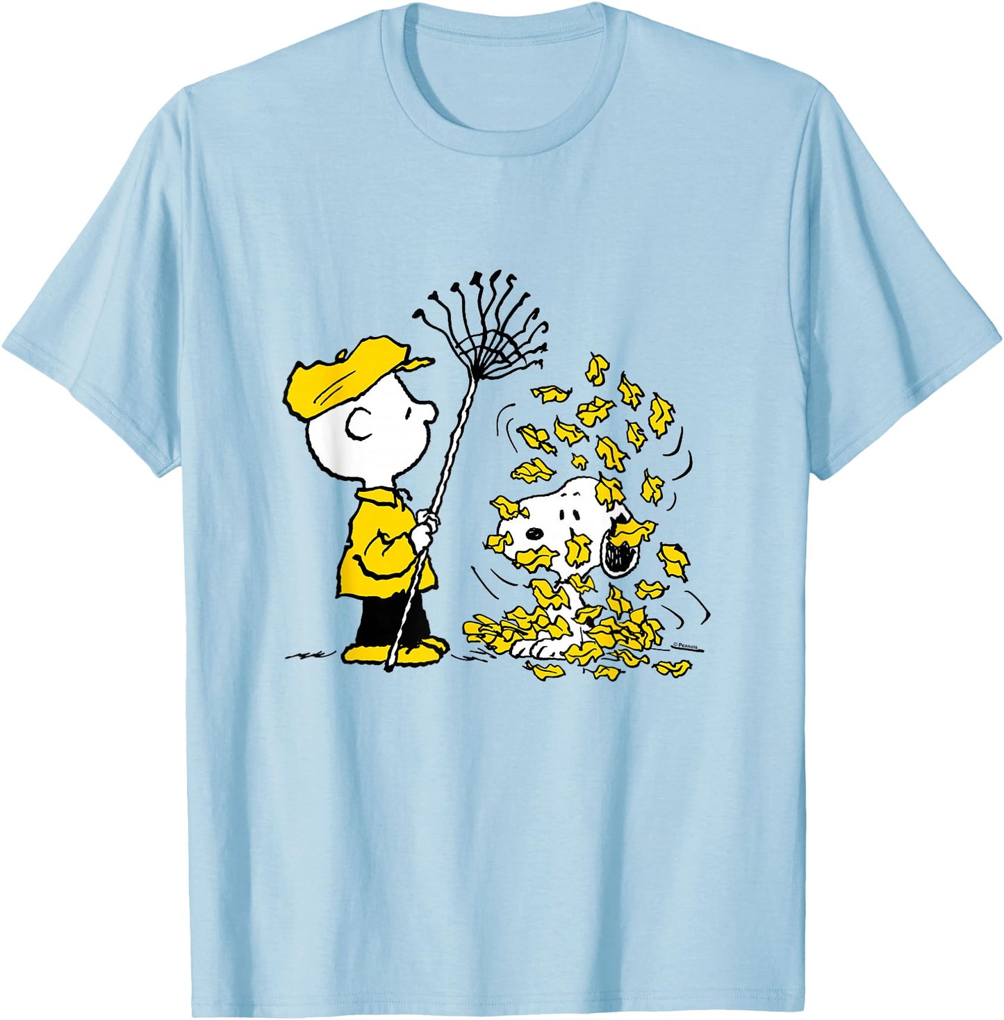 Peanuts - Charlie Brown Snoopy Fall Leaves