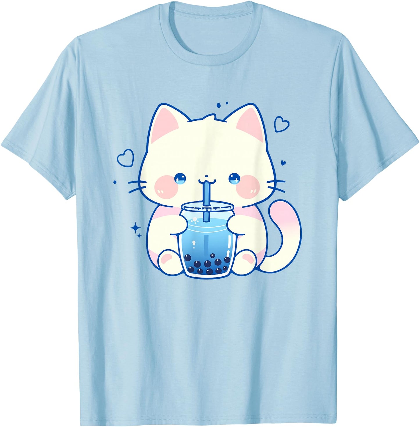 Kawaii Cat Boba Japanese cute aesthetic Anime Girls Teens