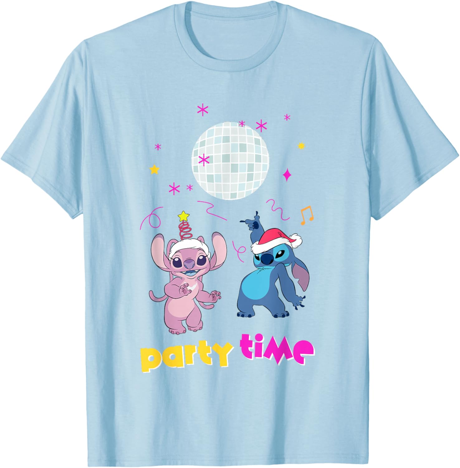 Disney Lilo & Stitch Christmas Party Time Stitch Angel Shot