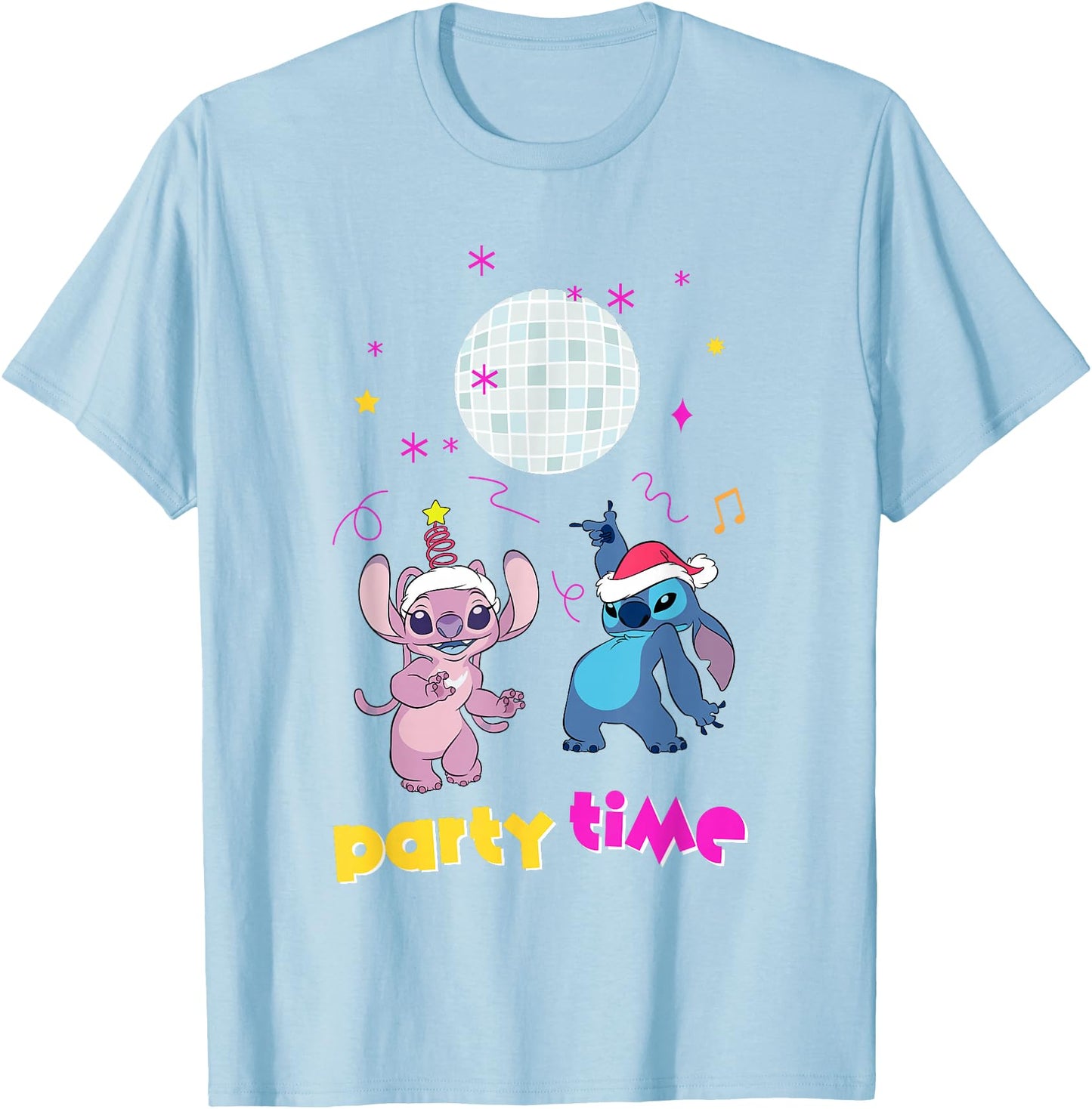 Disney Lilo & Stitch Christmas Party Time Stitch Angel Shot