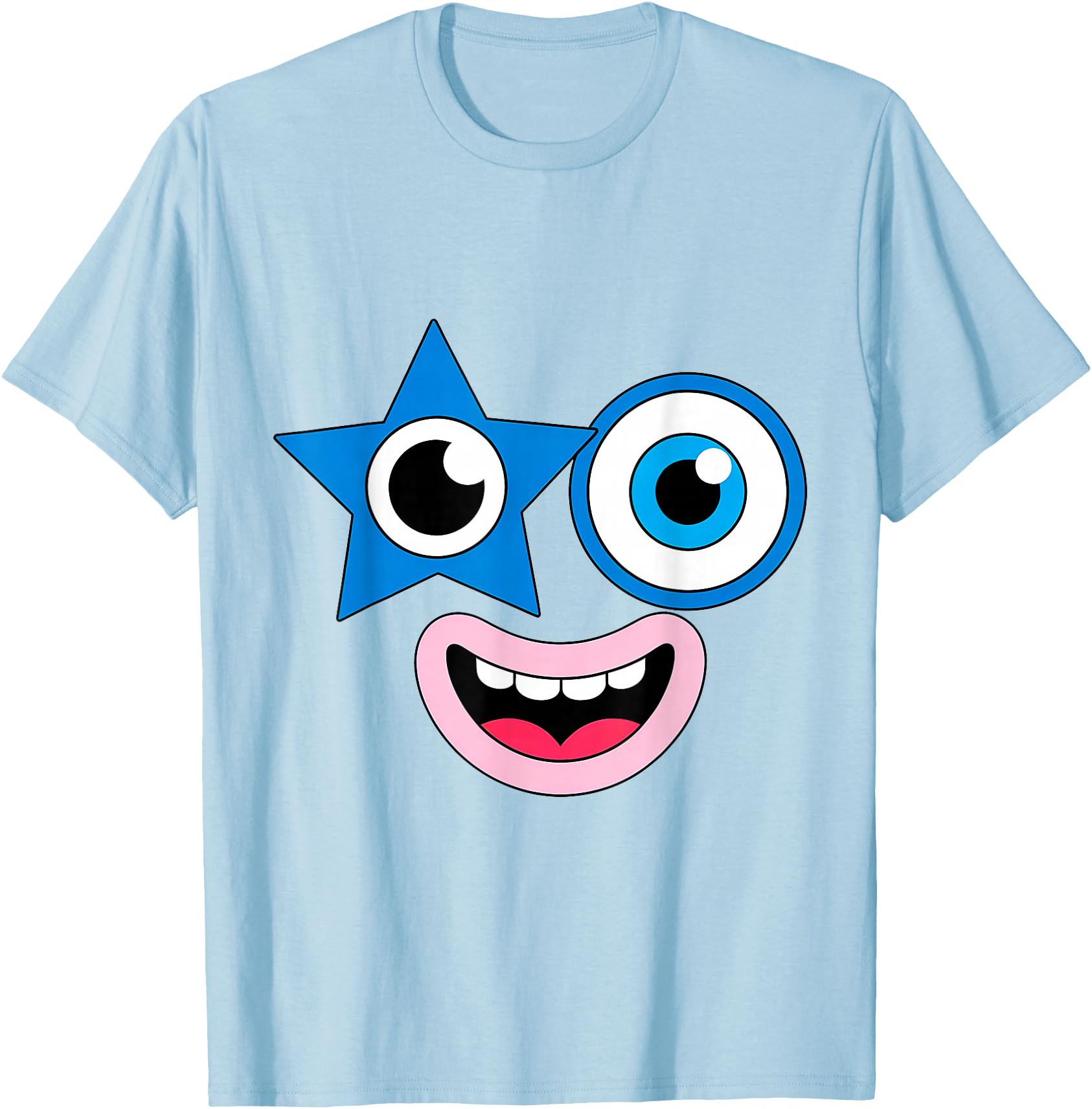 Funny Halloween Faces Costume Party Group Matching Cartoon