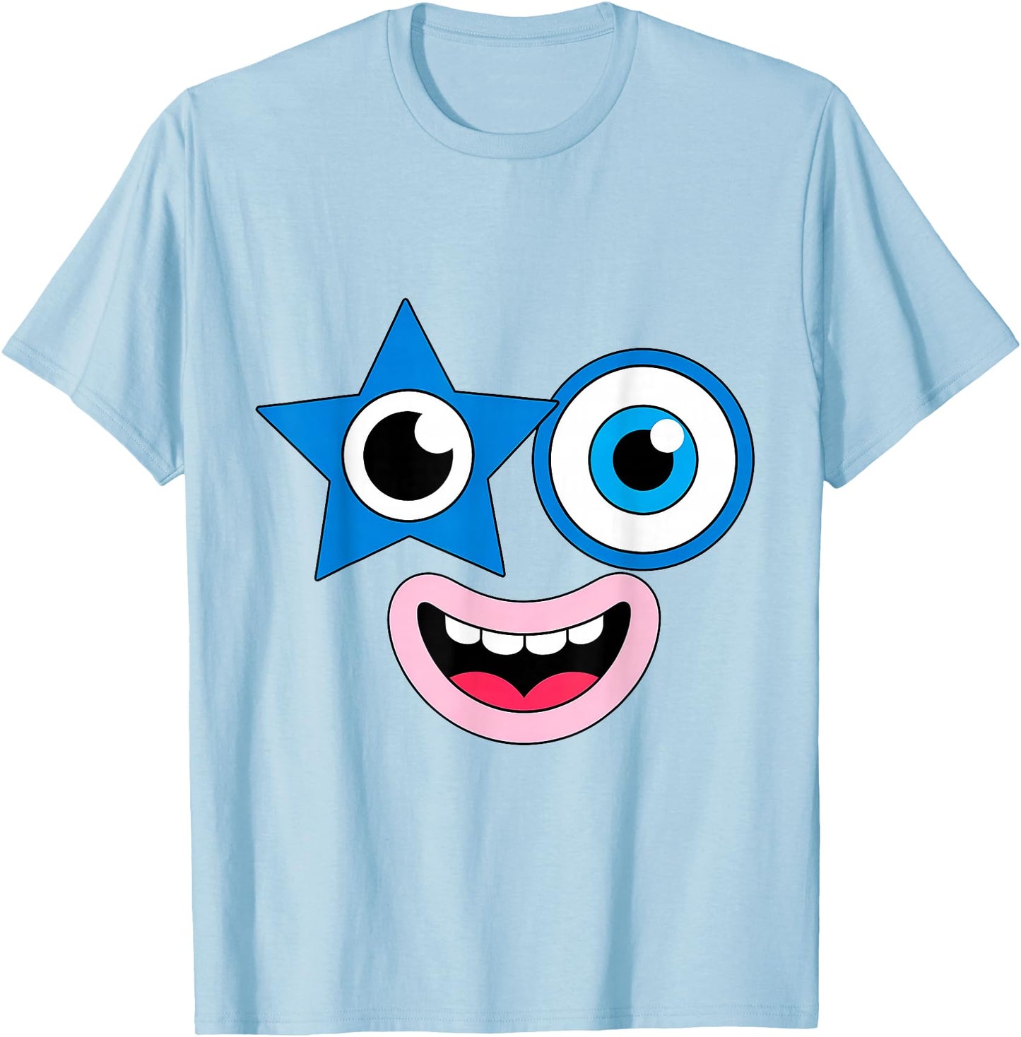 Funny Halloween Faces Costume Party Group Matching Cartoon