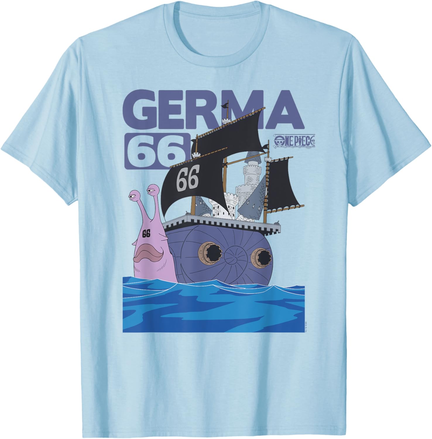 One Piece Anime Germa 66 Ship Sailing the Seas