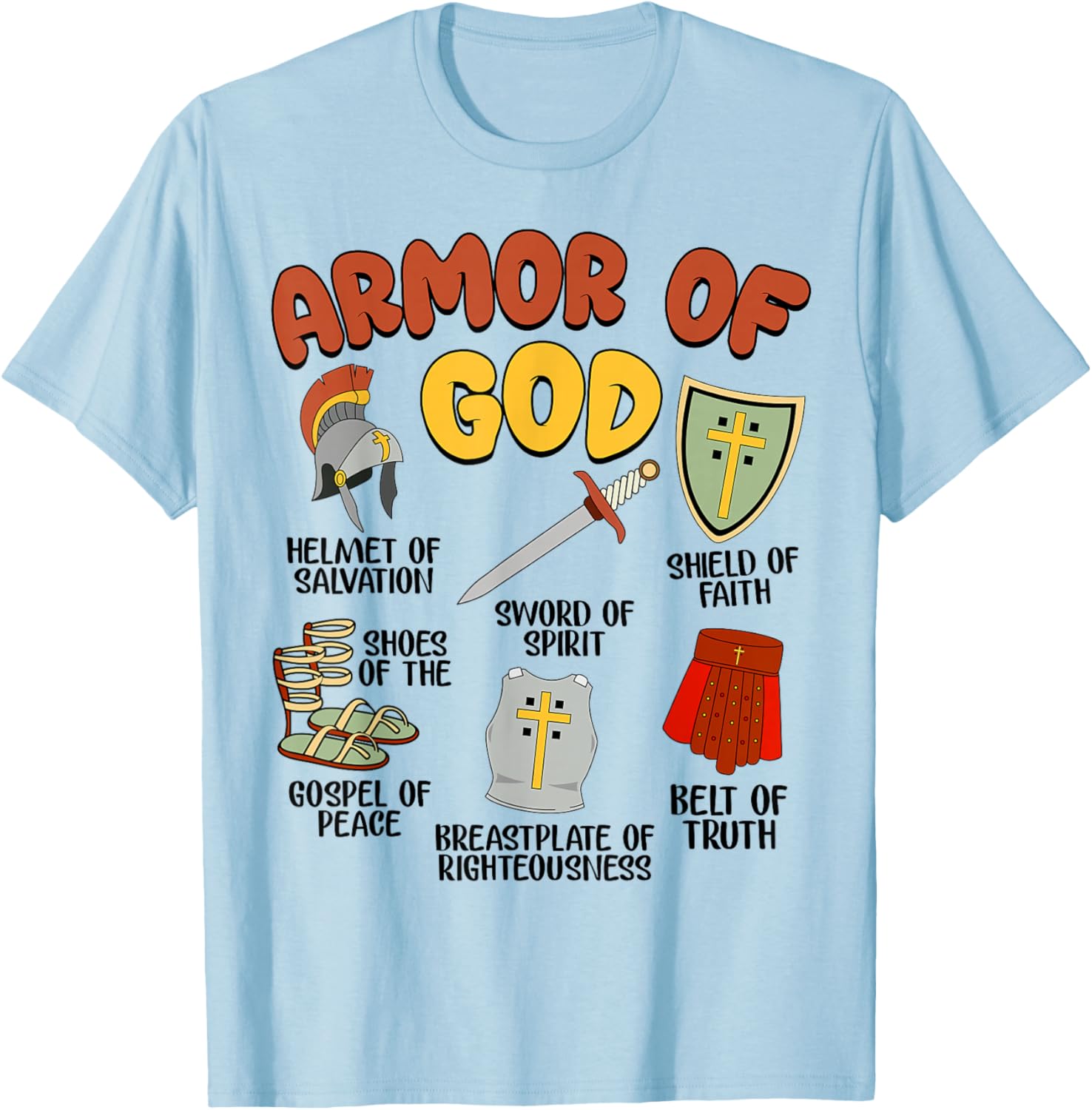 Christian Boy Armor of God Toddler Jesus Bible Verse Brother