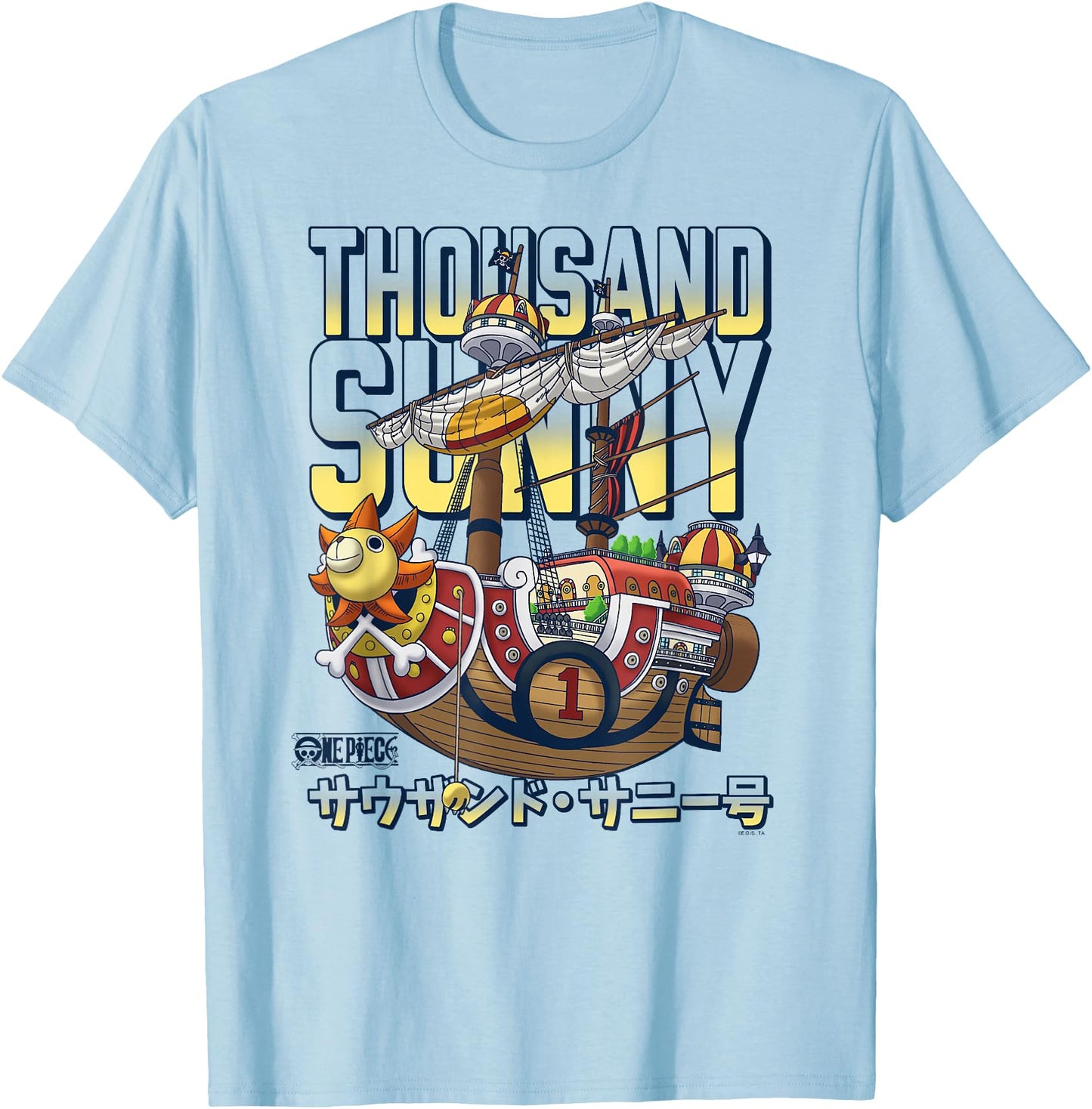One Piece Anime Thousand Sunny Pirate Ship