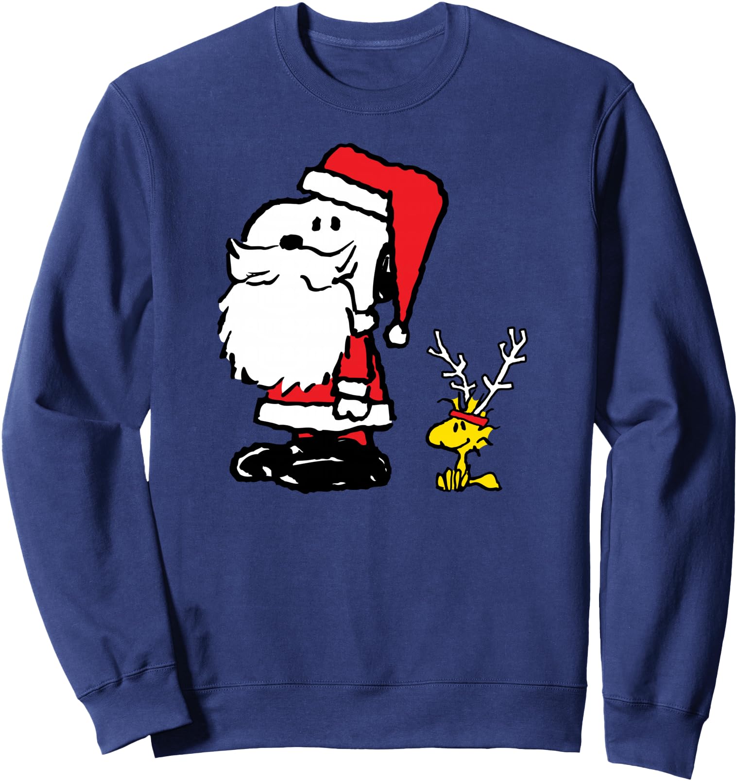 Peanuts Snoopy Santa Woodstock Reindeer Christmas Sweatshirt