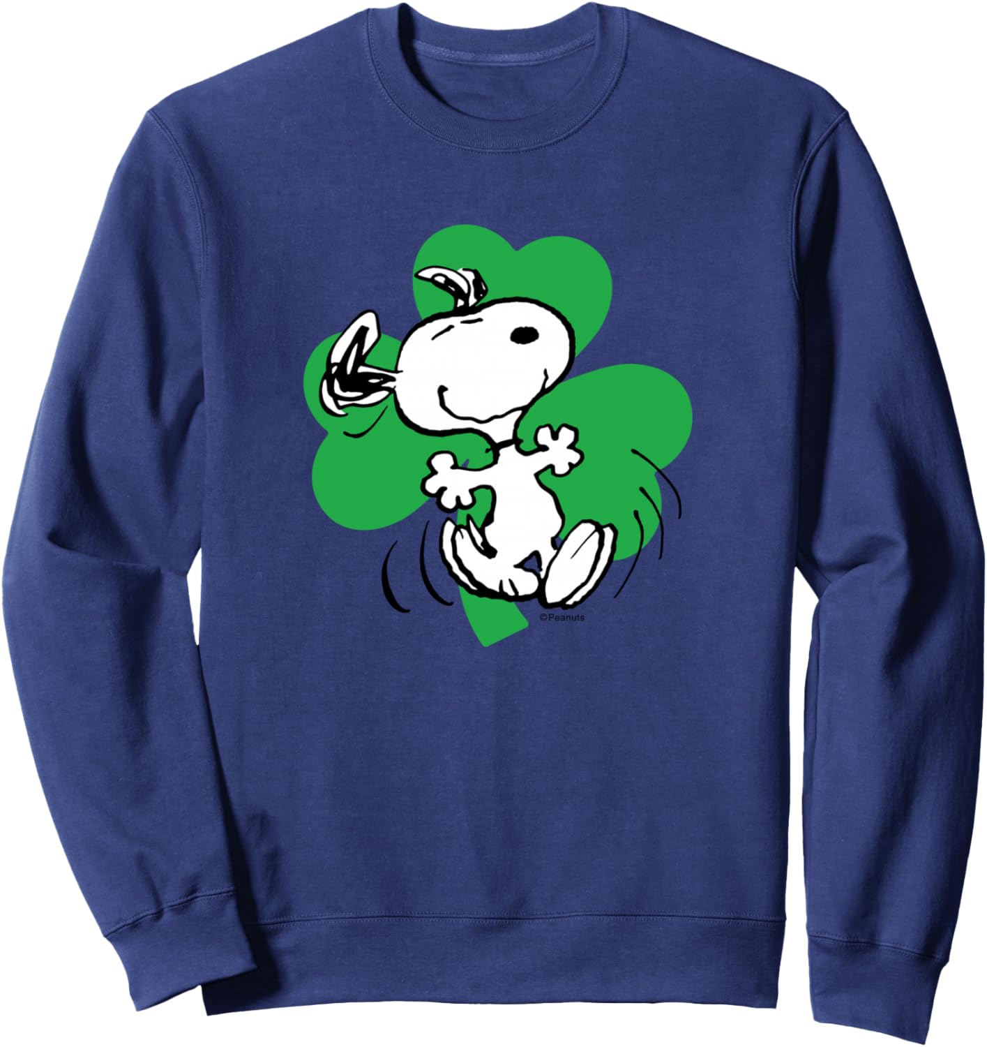 Peanuts - St.Patricks - Dancing Snoopy Shamrock Sweatshirt