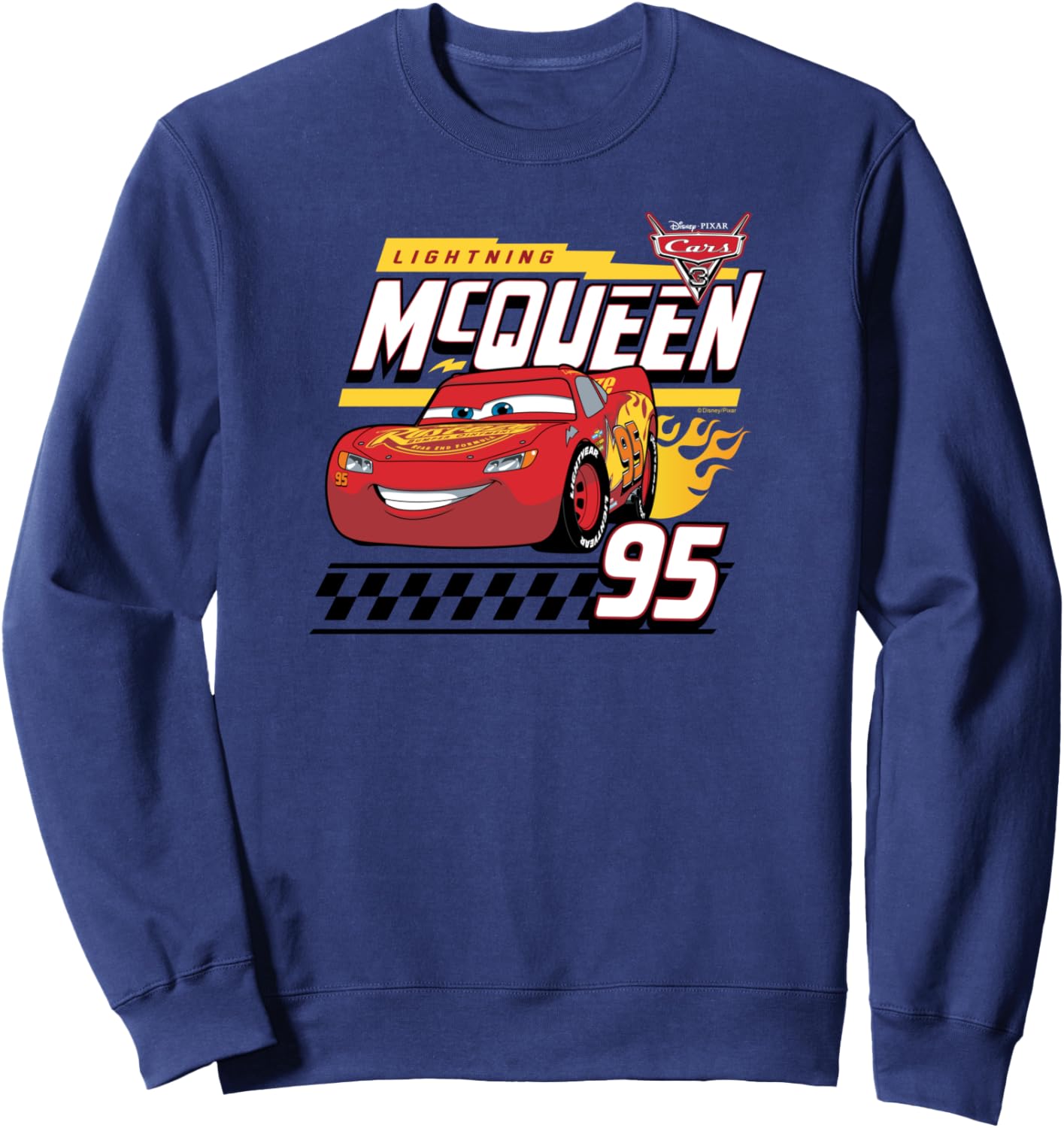 Cars - Lightning McQueen Decal Sweatshirt