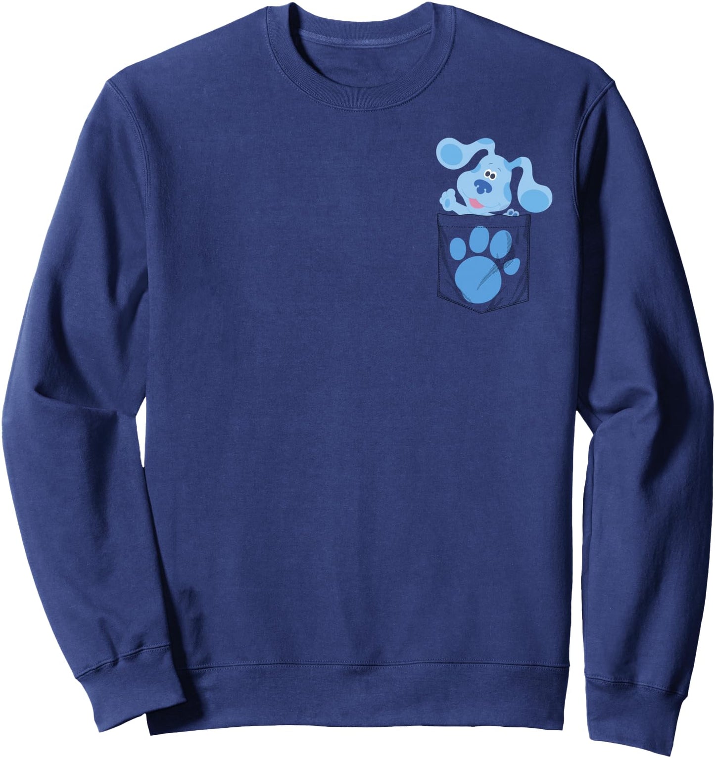 Blue's Clues & You Blue Faux Pocket Sweatshirt