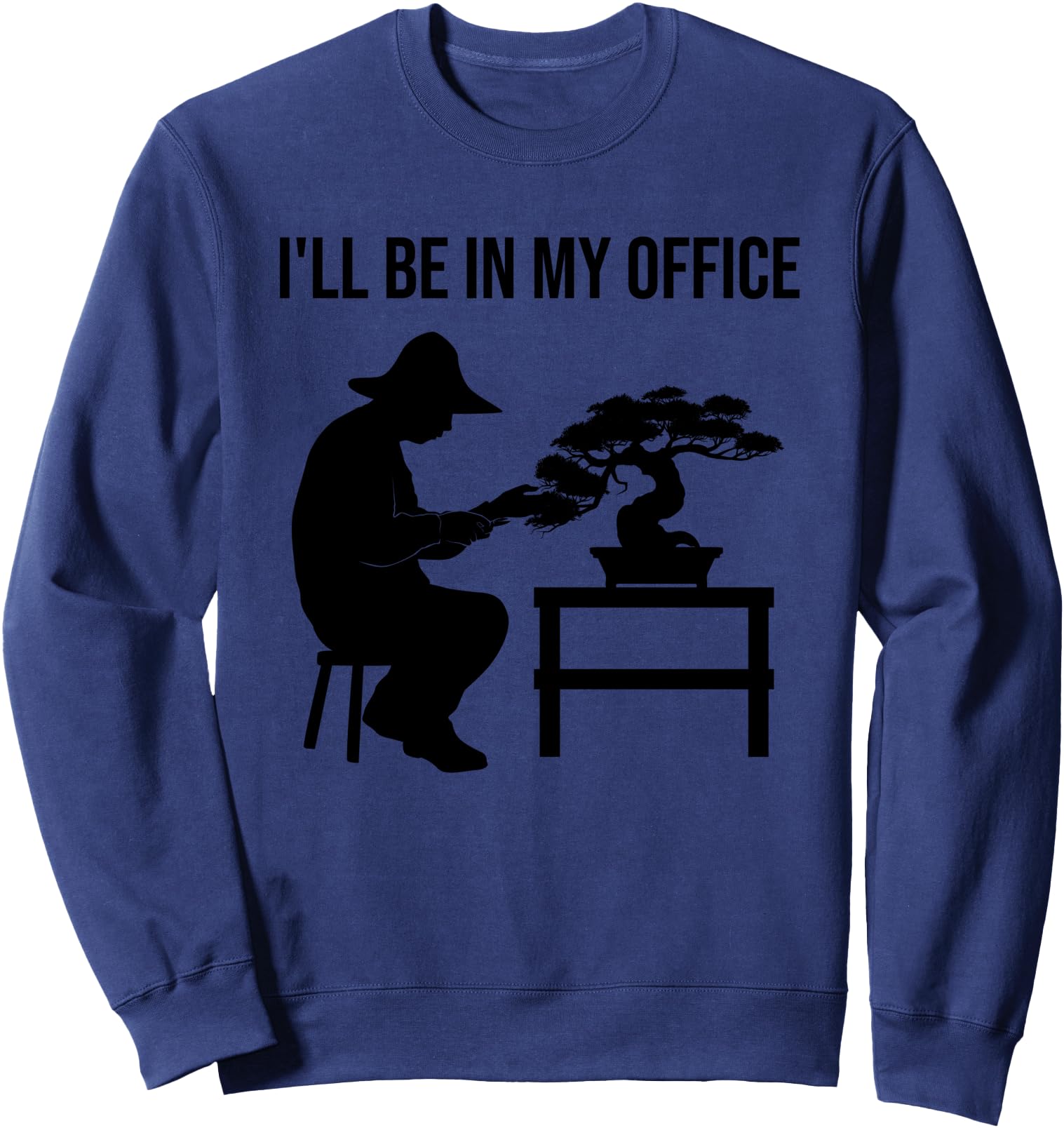 Funny Bonsai Tree Design For Men Women Japanese Gardening Sweatshirt